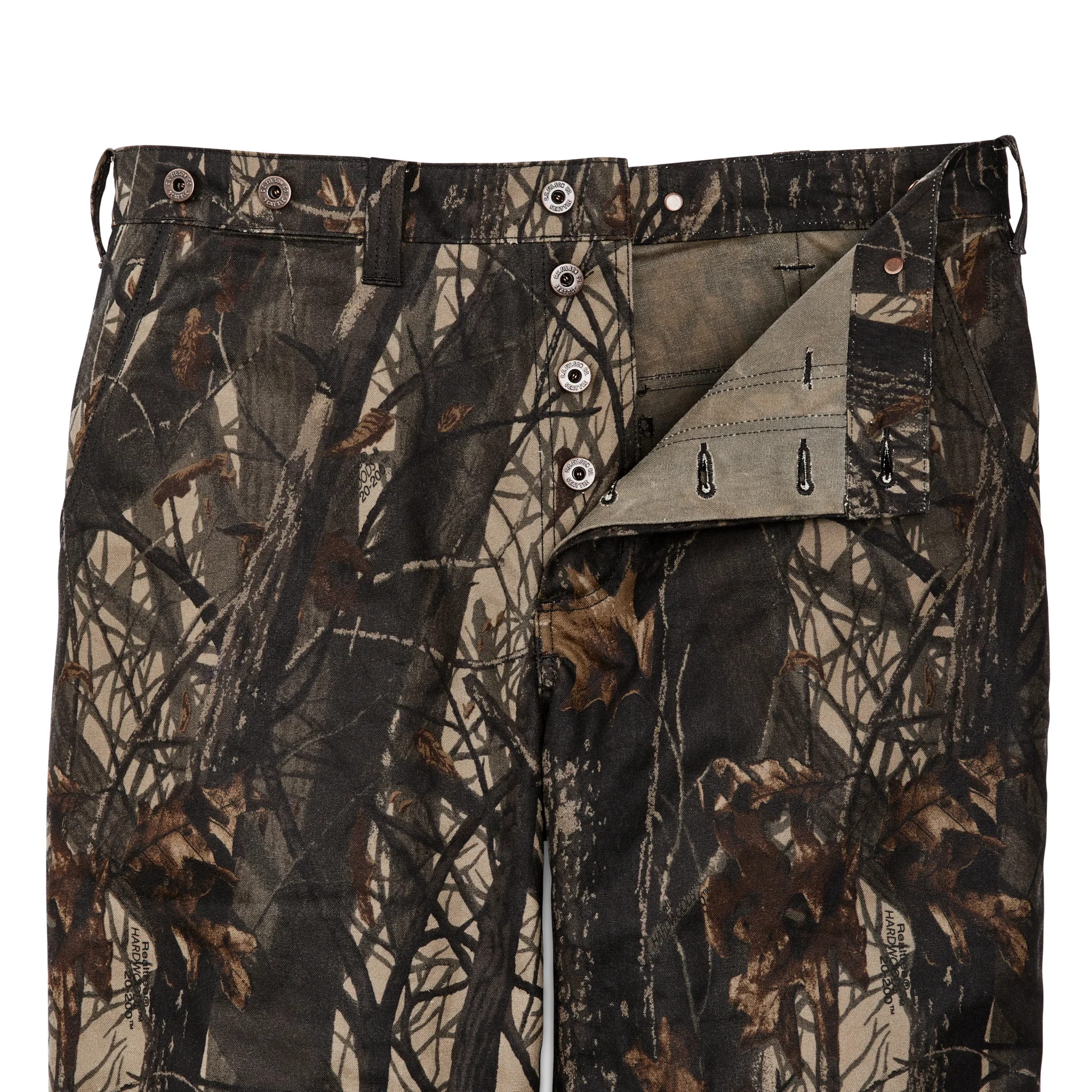 Oil Finish Double Tin Cloth Pants - Realtree Hardwoods Camo - Image 4