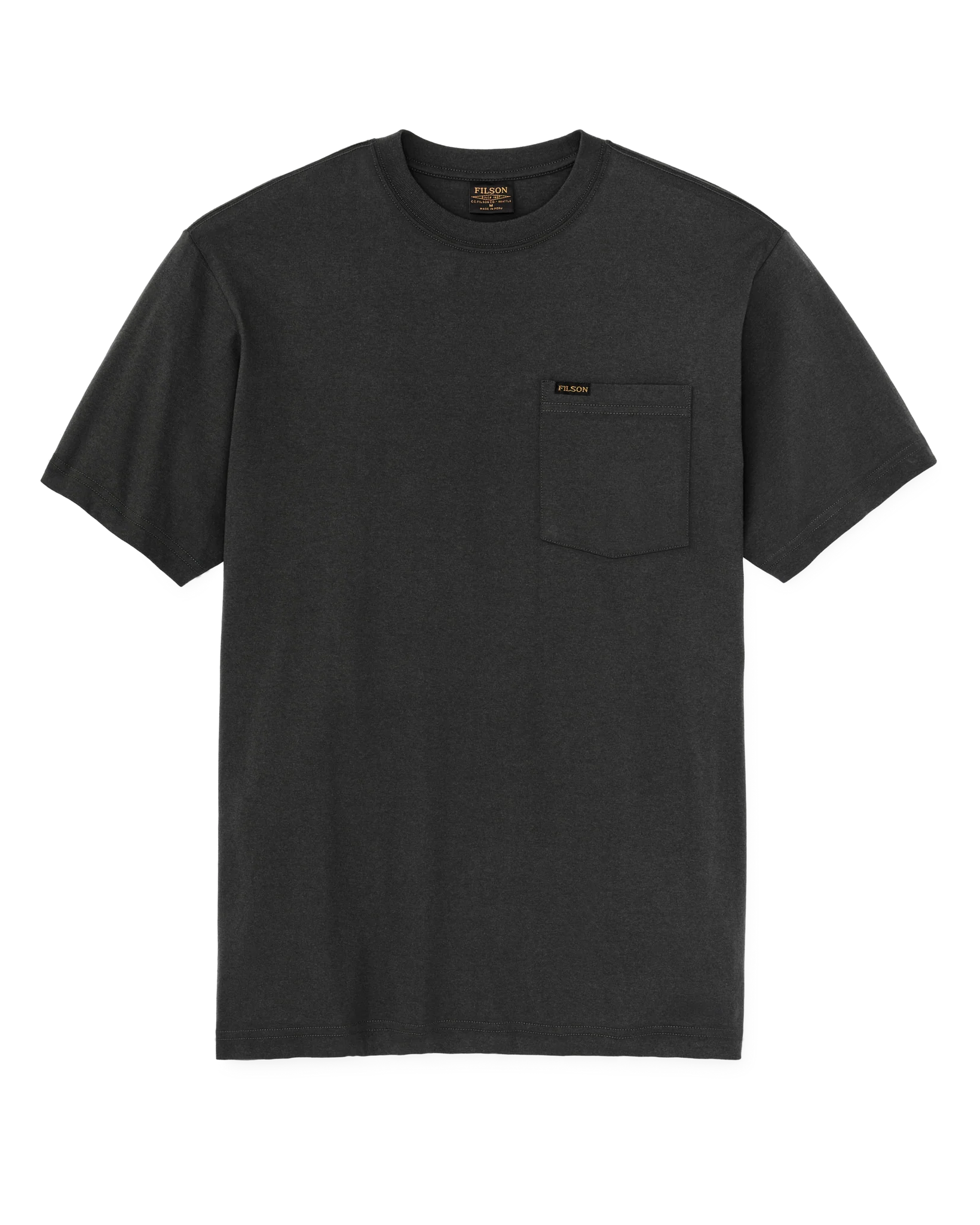 Outfitter Pocket T-shirt - Faded Black - Image 5