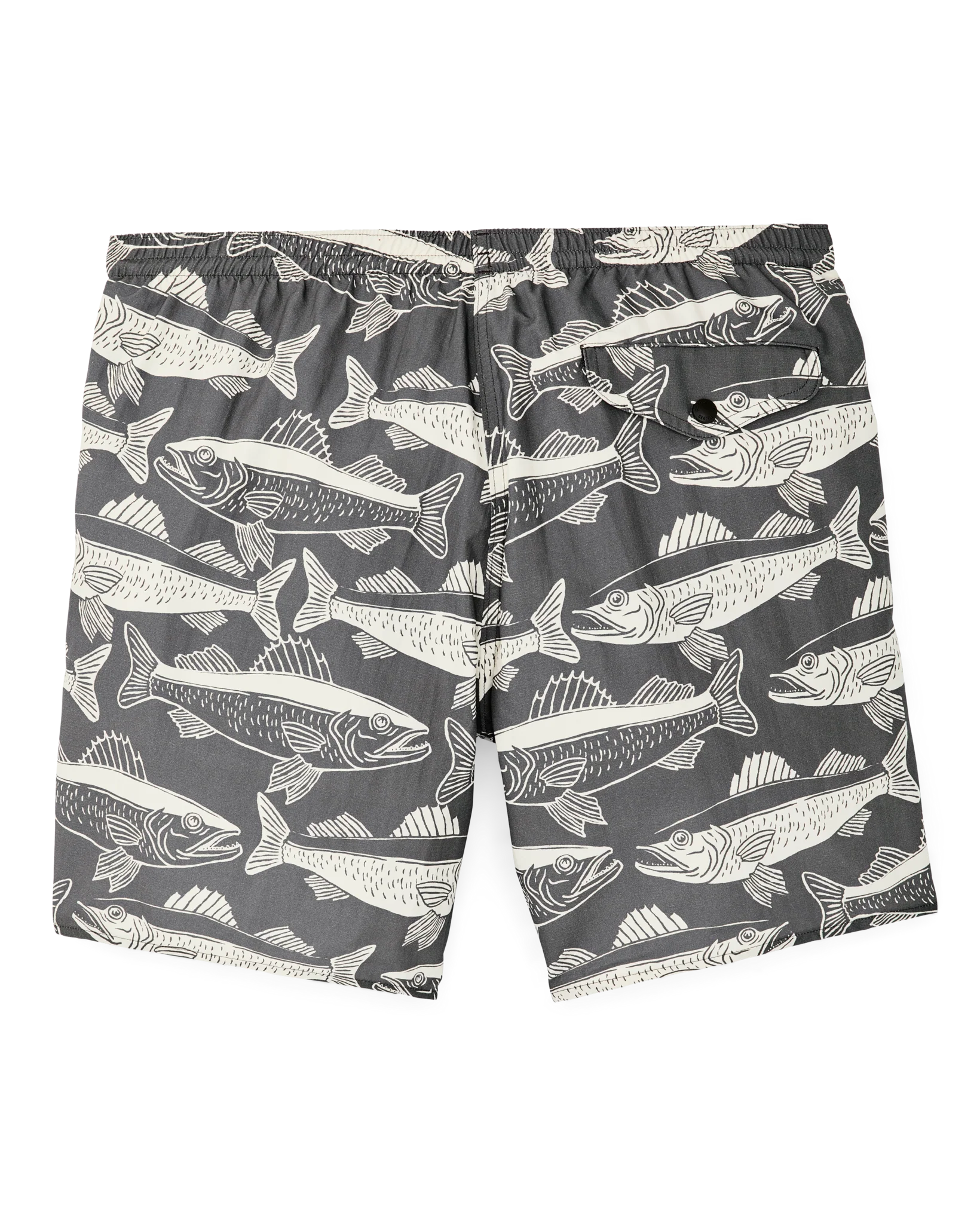 Oxbow Lake Trunks - Beluga Print - Image 6
