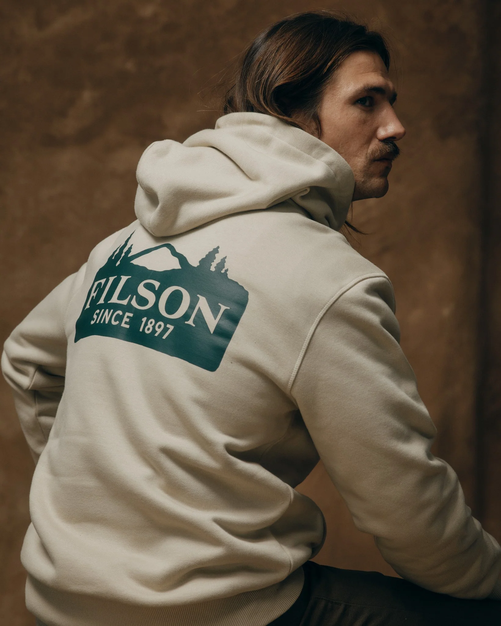 Prospector Graphic Hoodie - Cliff Gray / Scenic - Image 5