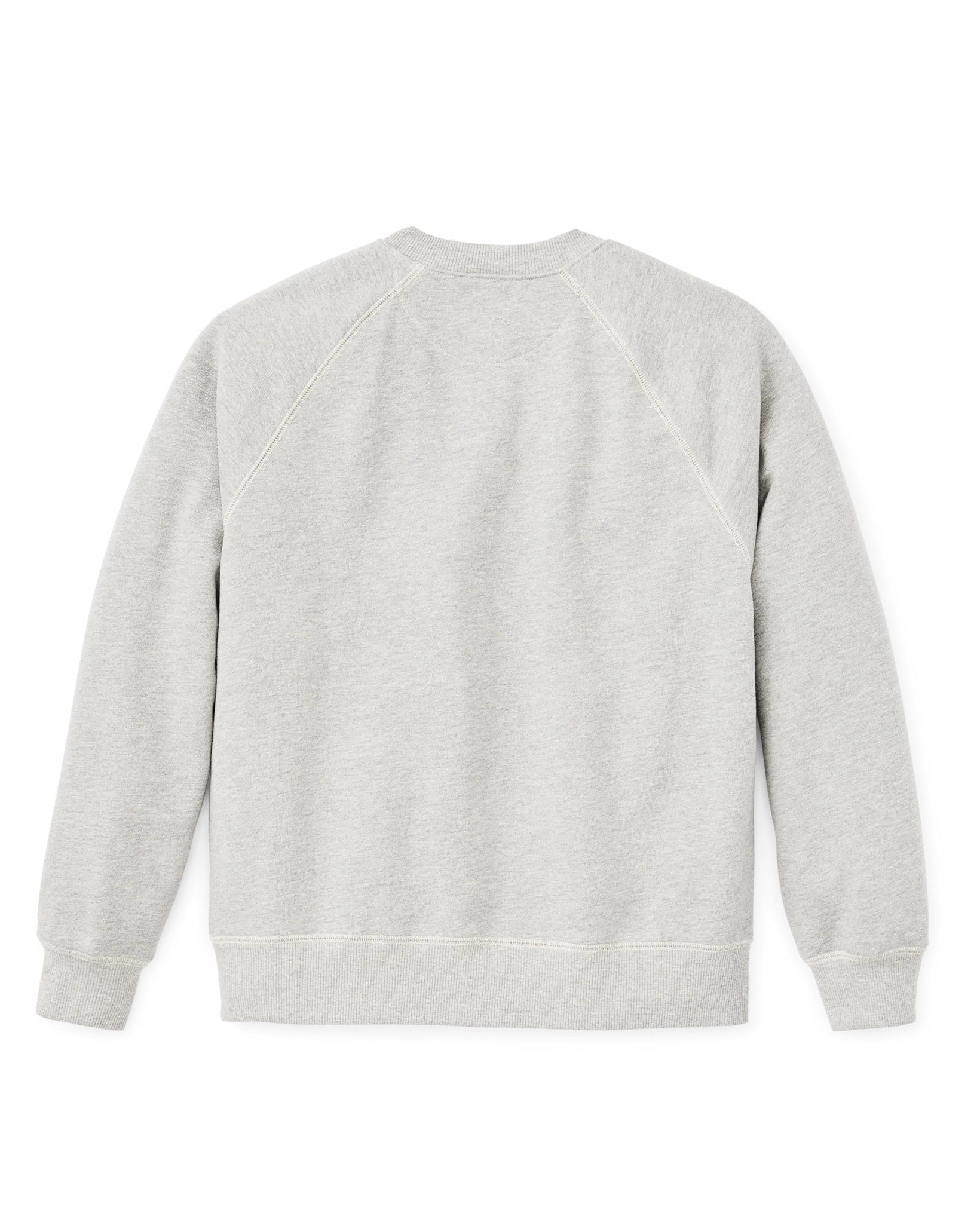 Quarter-zip Terry Sweatshirt - Heather Gray - Image 2