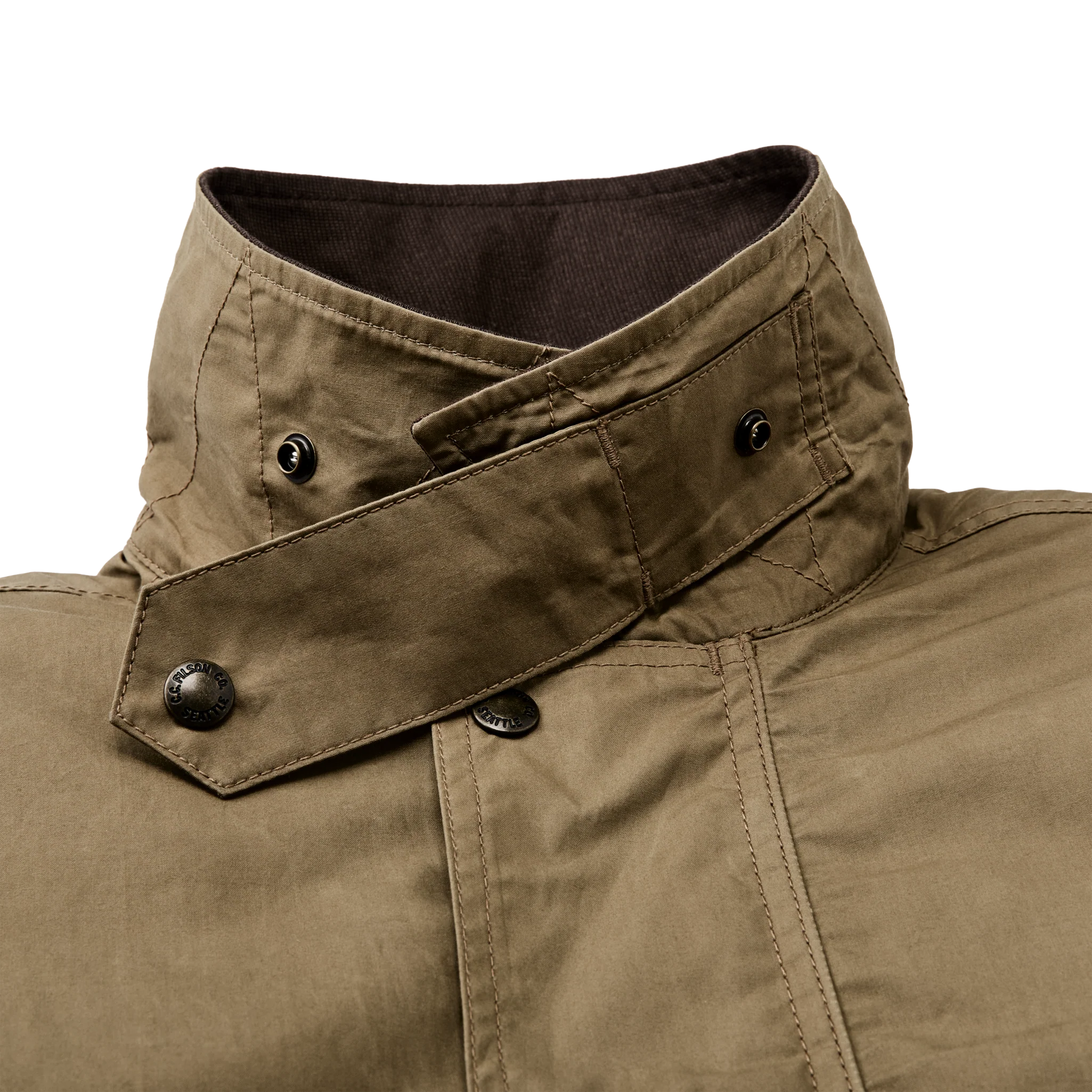 Dry Wax Short Field Jacket - Dark Beige - Image 4
