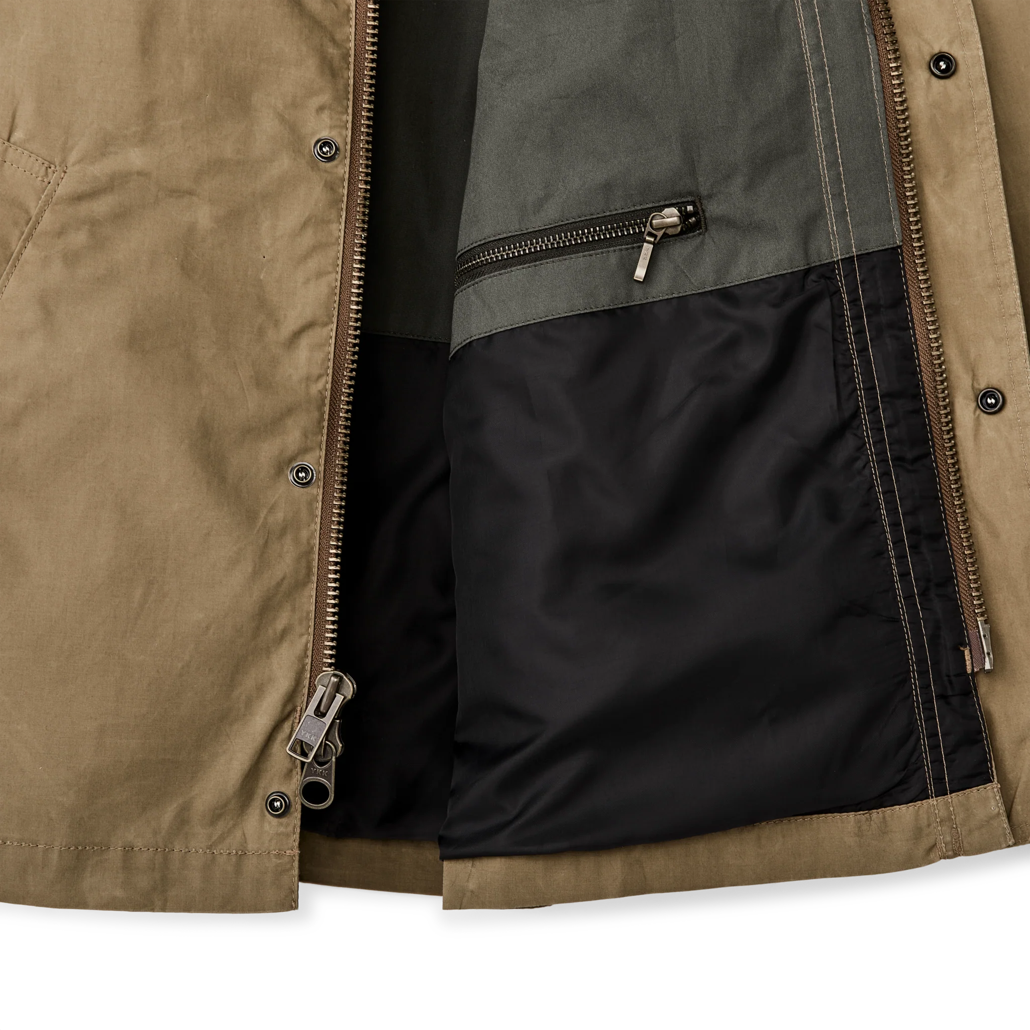 Dry Wax Short Field Jacket - Dark Beige - Image 5