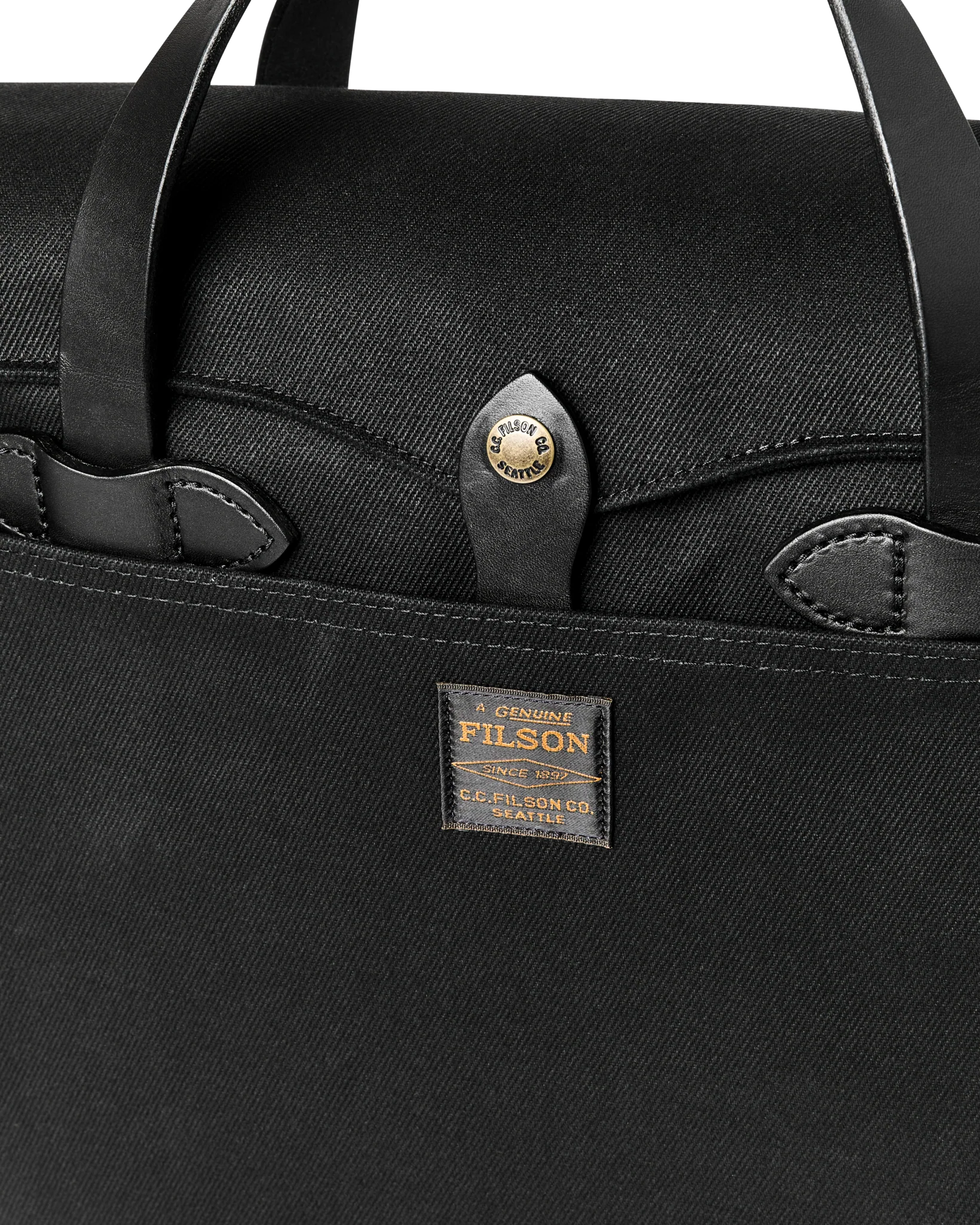 Rugged Twill Original Briefcase - Black - Image 7
