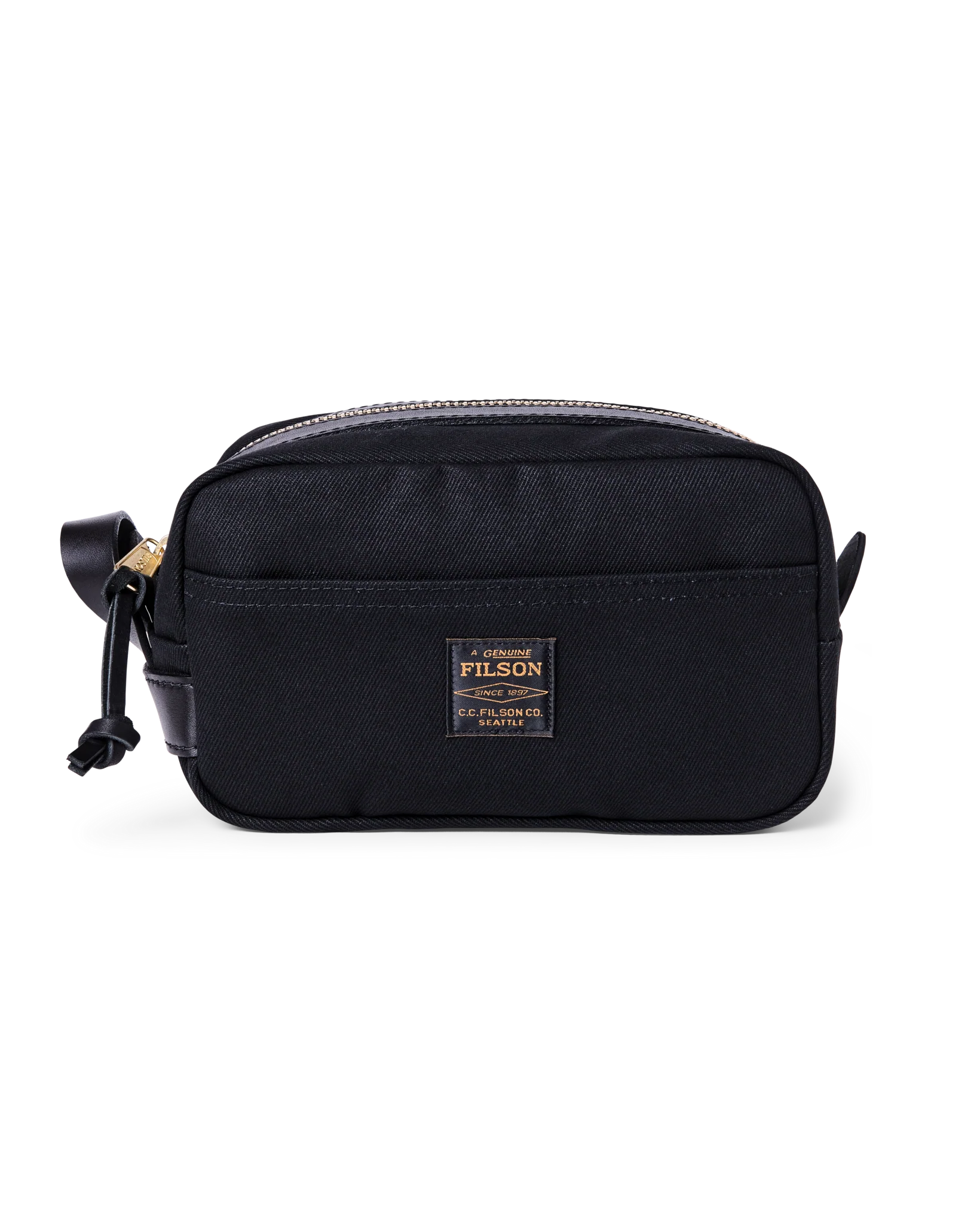 Rugged Twill Dopp Kit - Black