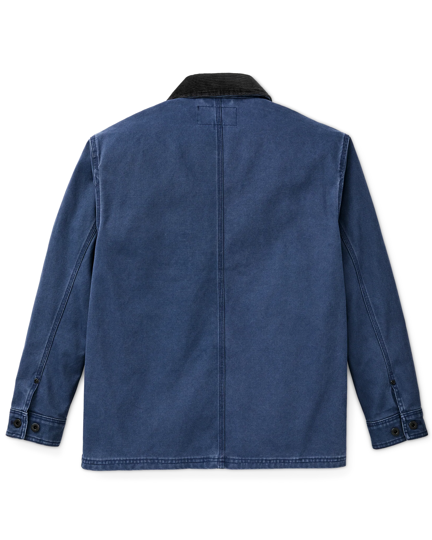 Rustic Canvas Barn Coat - Indigo - Image 3