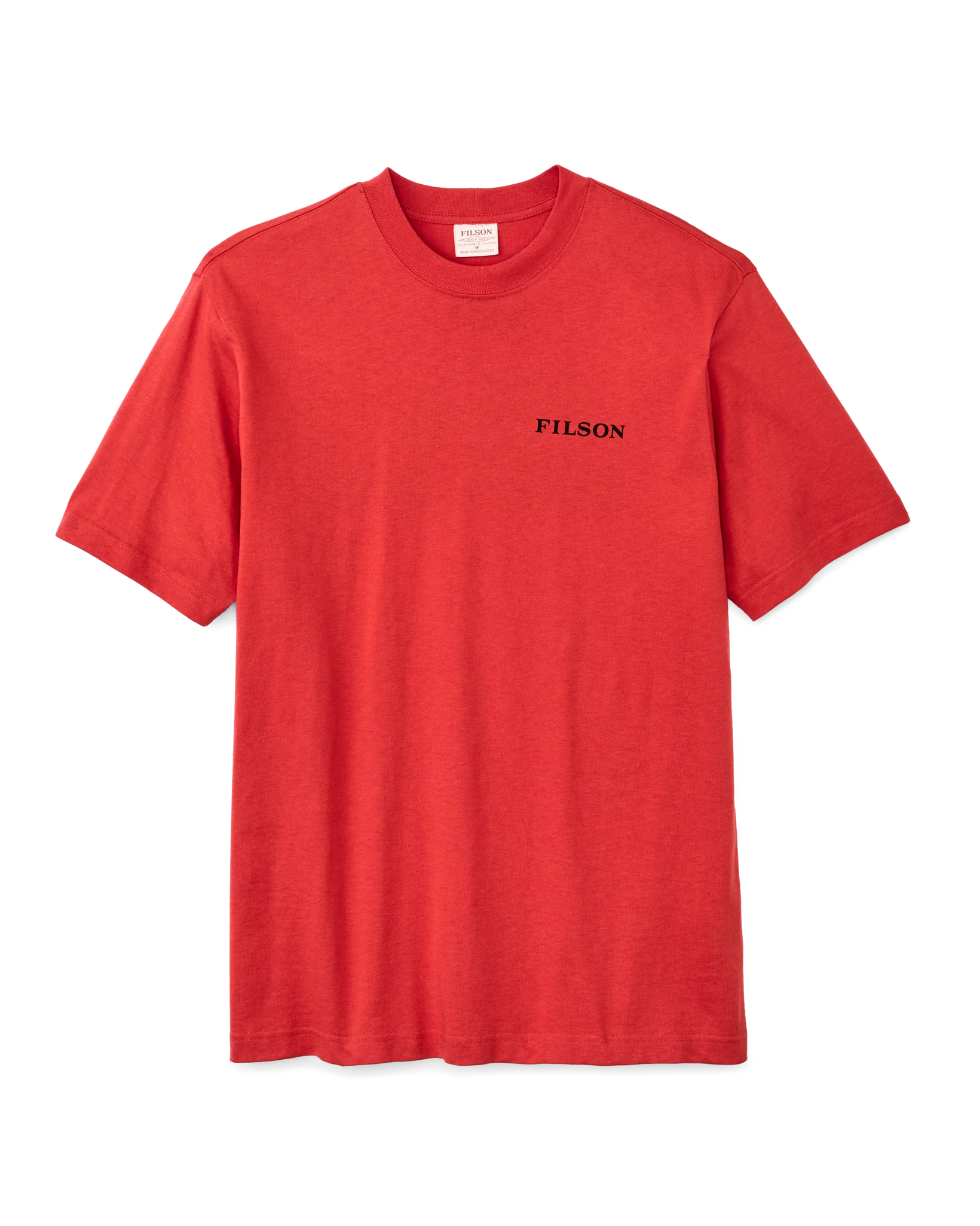 Frontier Logo T-shirt - Aurora Red / Scenic Mark