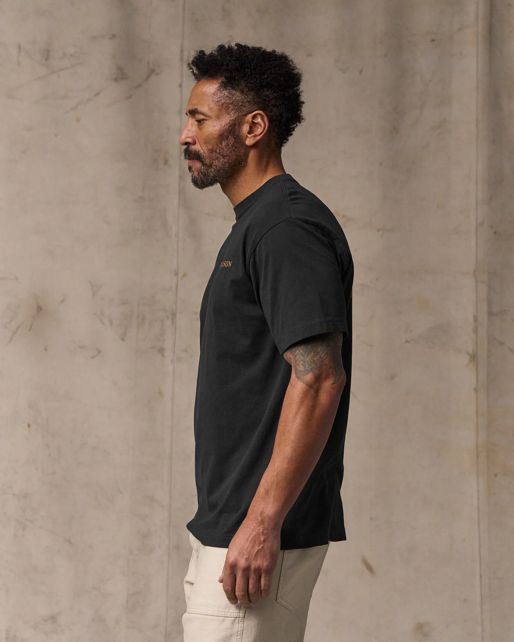 Scenic Graphic T-shirt - Black - Image 3