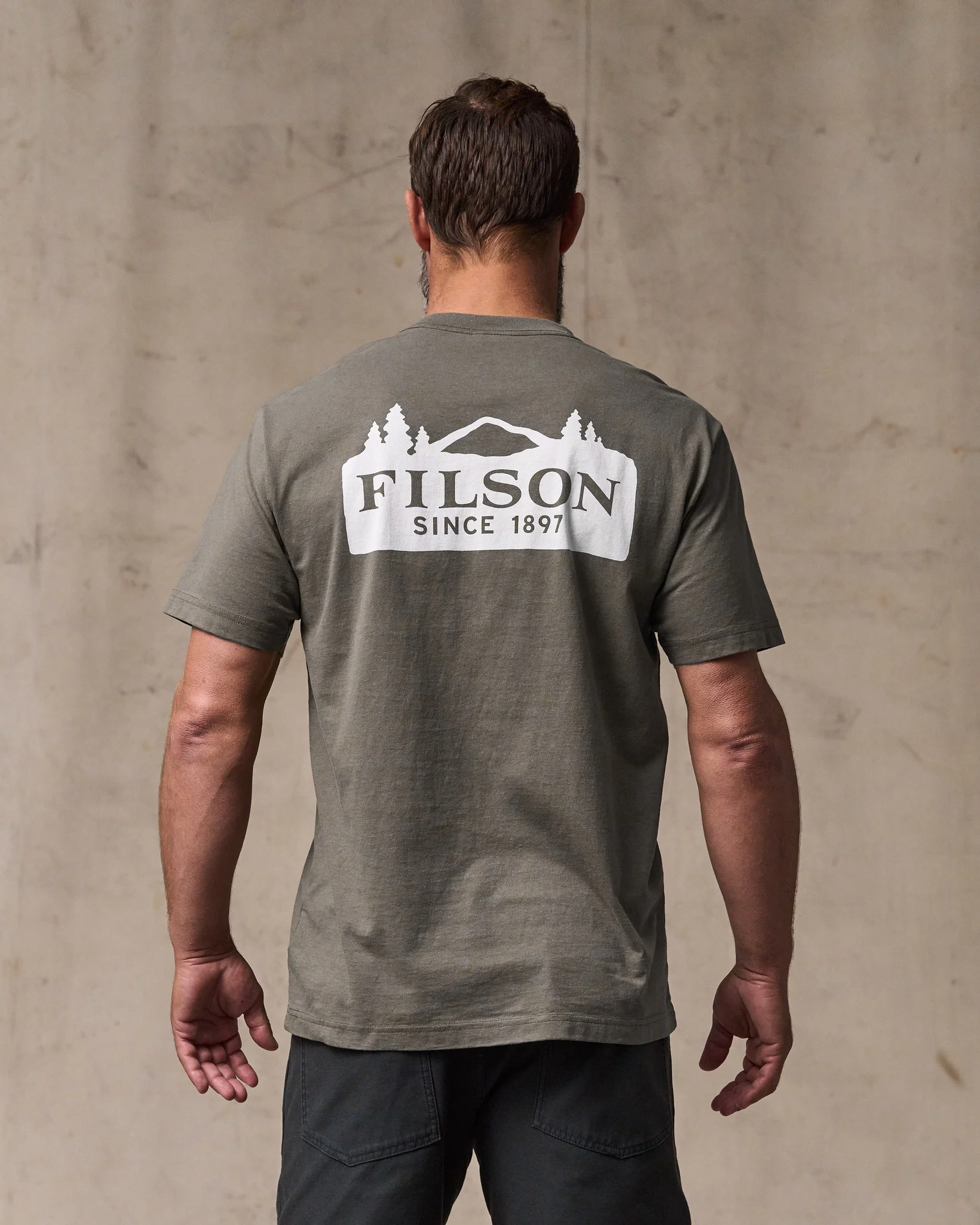 Scenic Graphic T-shirt - Hawk Brown - Image 2