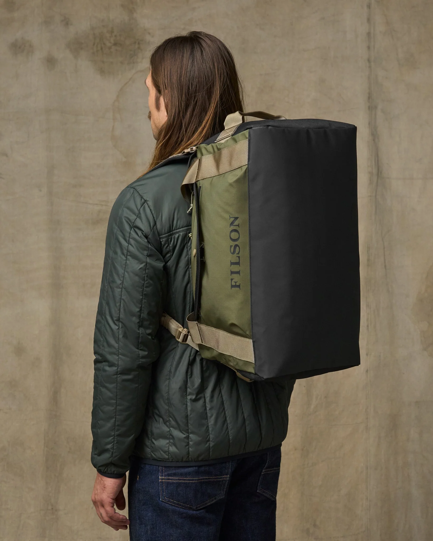 All-weather 40l Duffle - Olive / Black / Covert - Image 5
