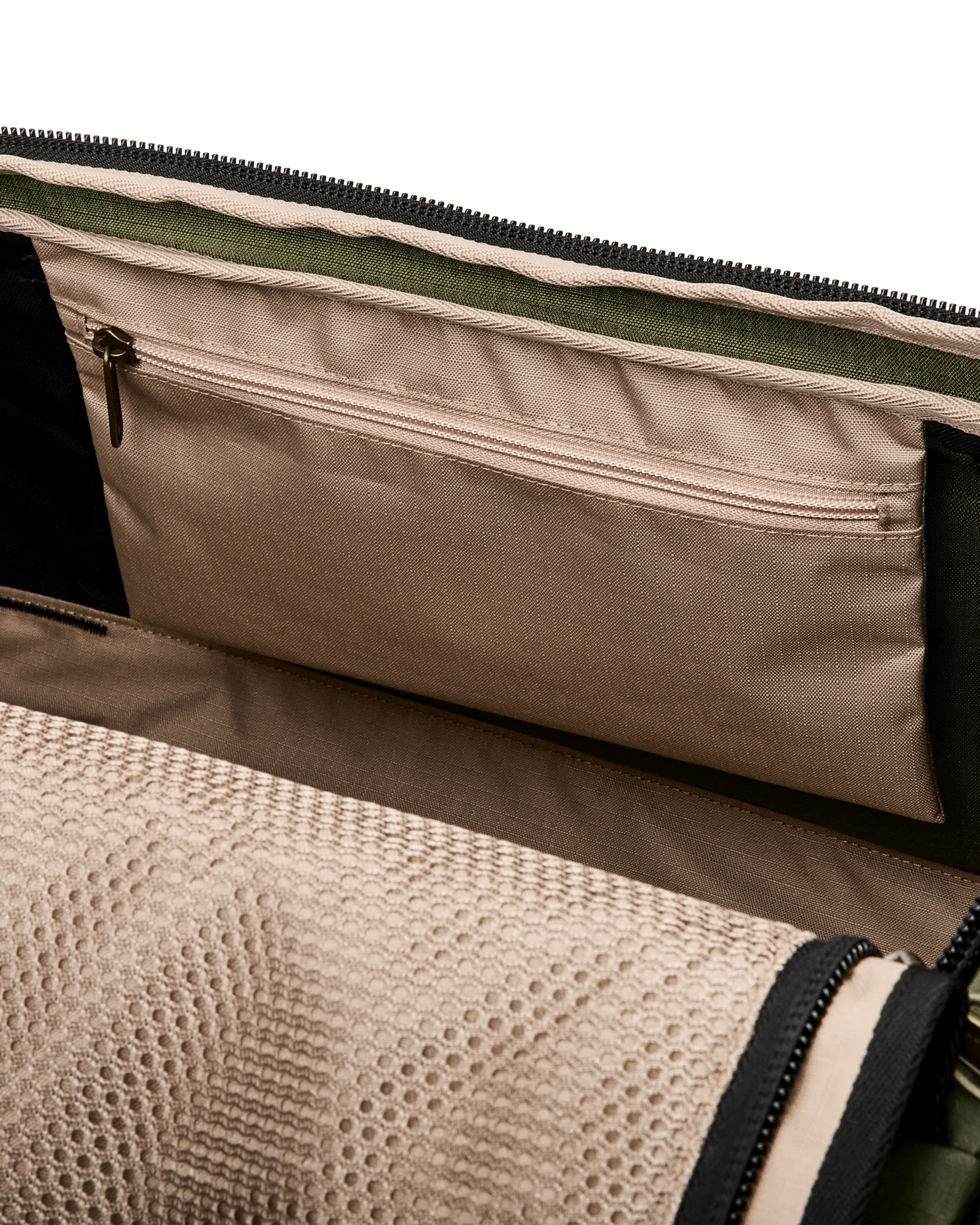 All-Weather 50L Duffle Bag - Olive / Black / Covert - Image 10