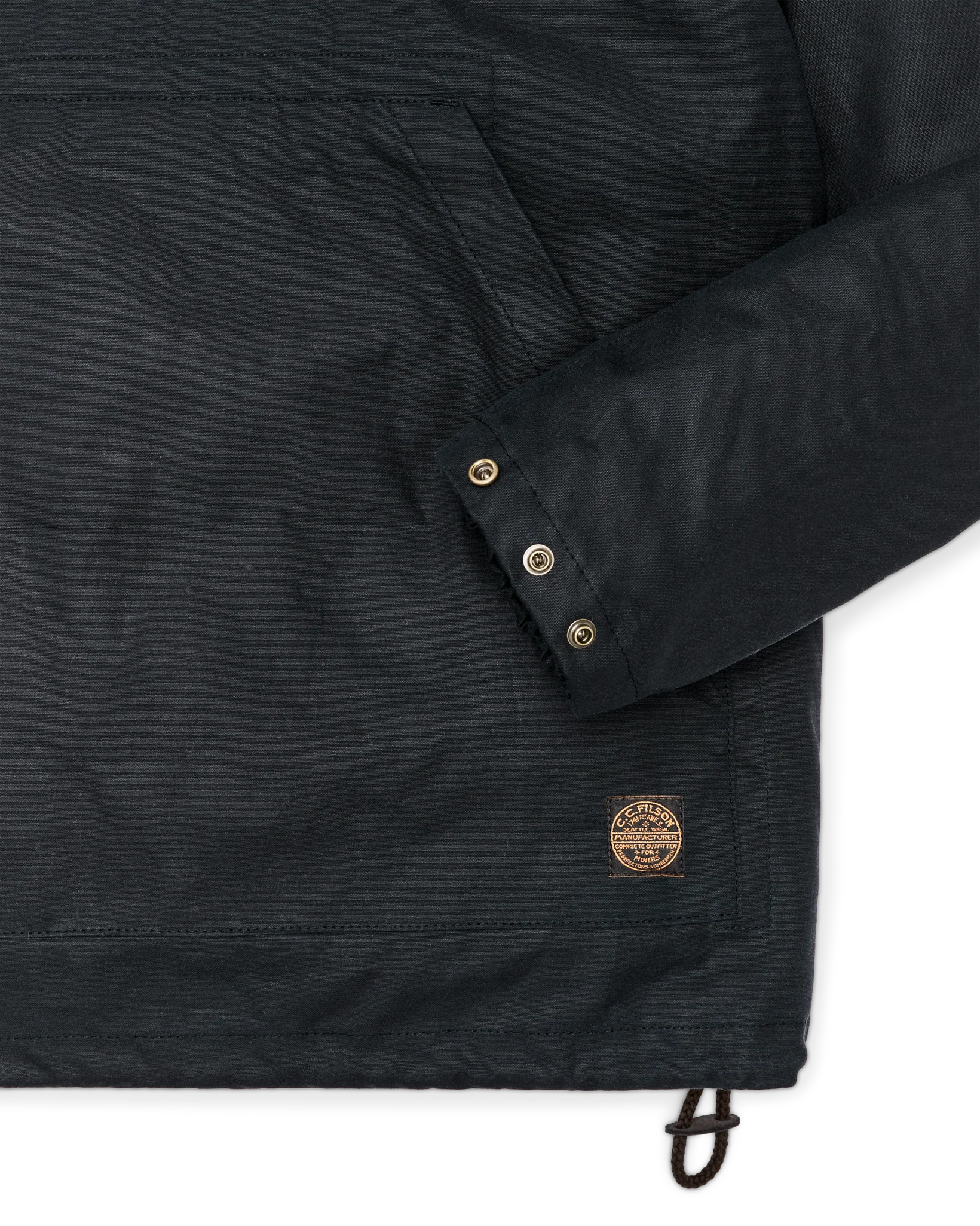 Shelter Cloth Waxed Anorak - Harbor Blue - Image 8