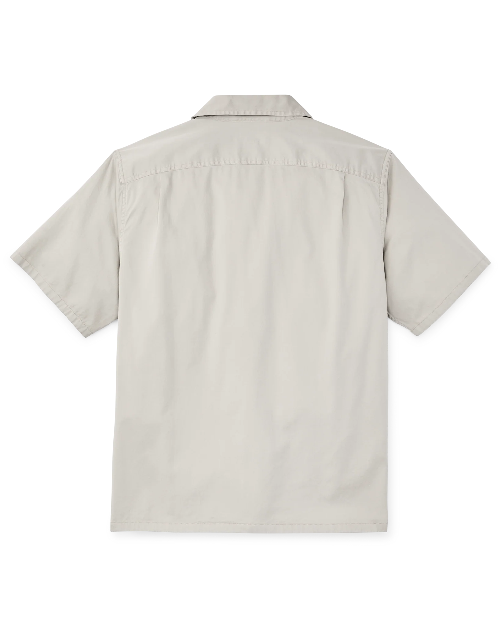 Short Sleeve 4.5-oz. Twill Shirt - Gray Sky - Image 6