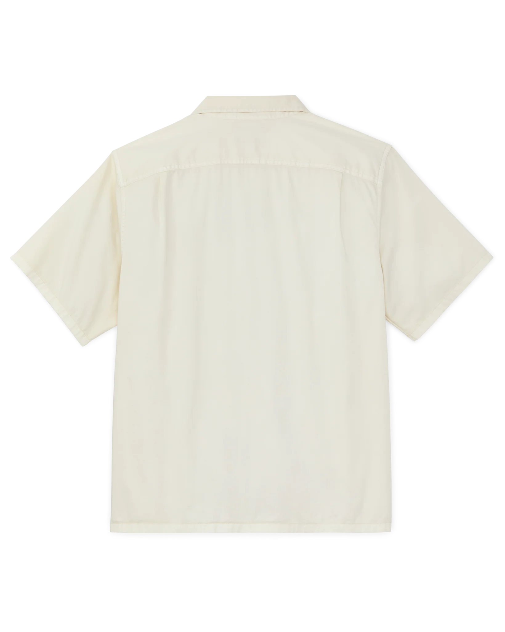 Short Sleeve 4.5-oz. Twill Shirt - Ivory - Image 6
