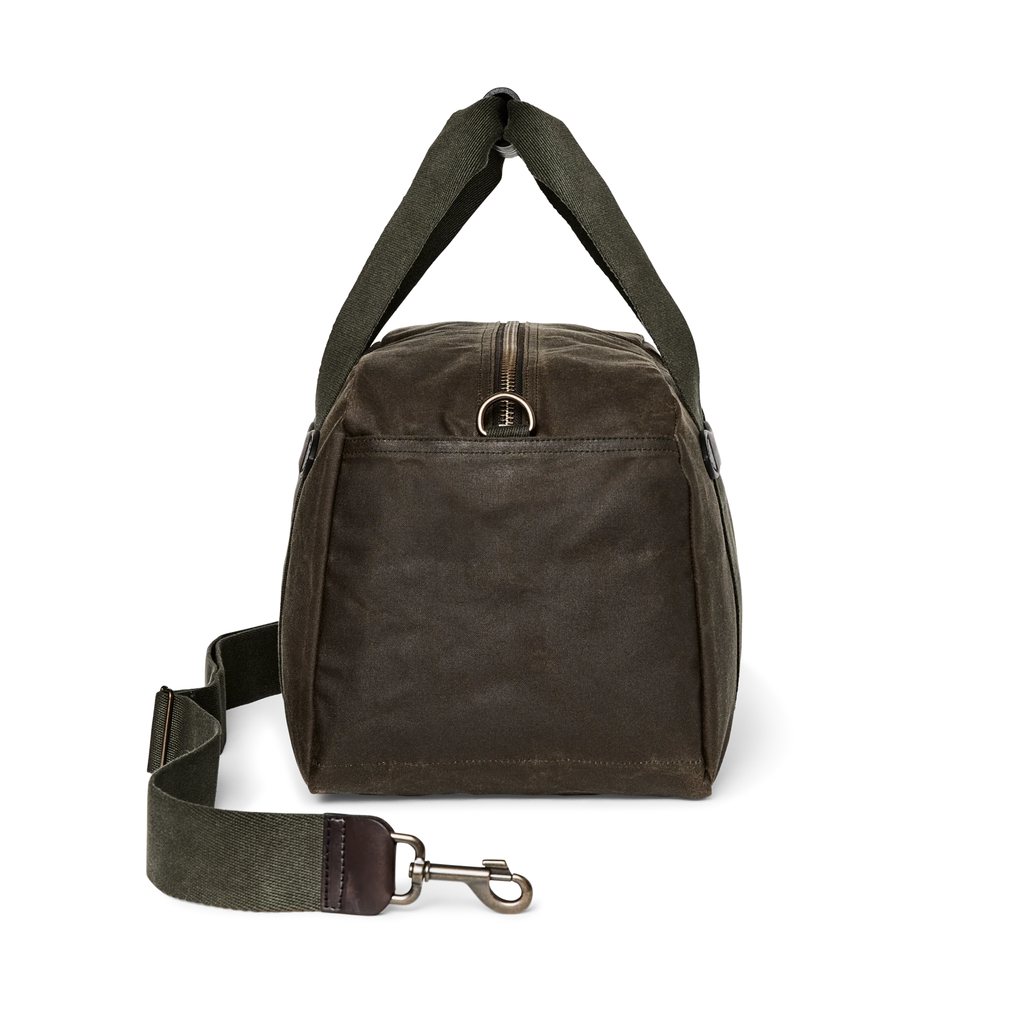 Small Tin Cloth Duffle Bag - Otter Green - Image 5