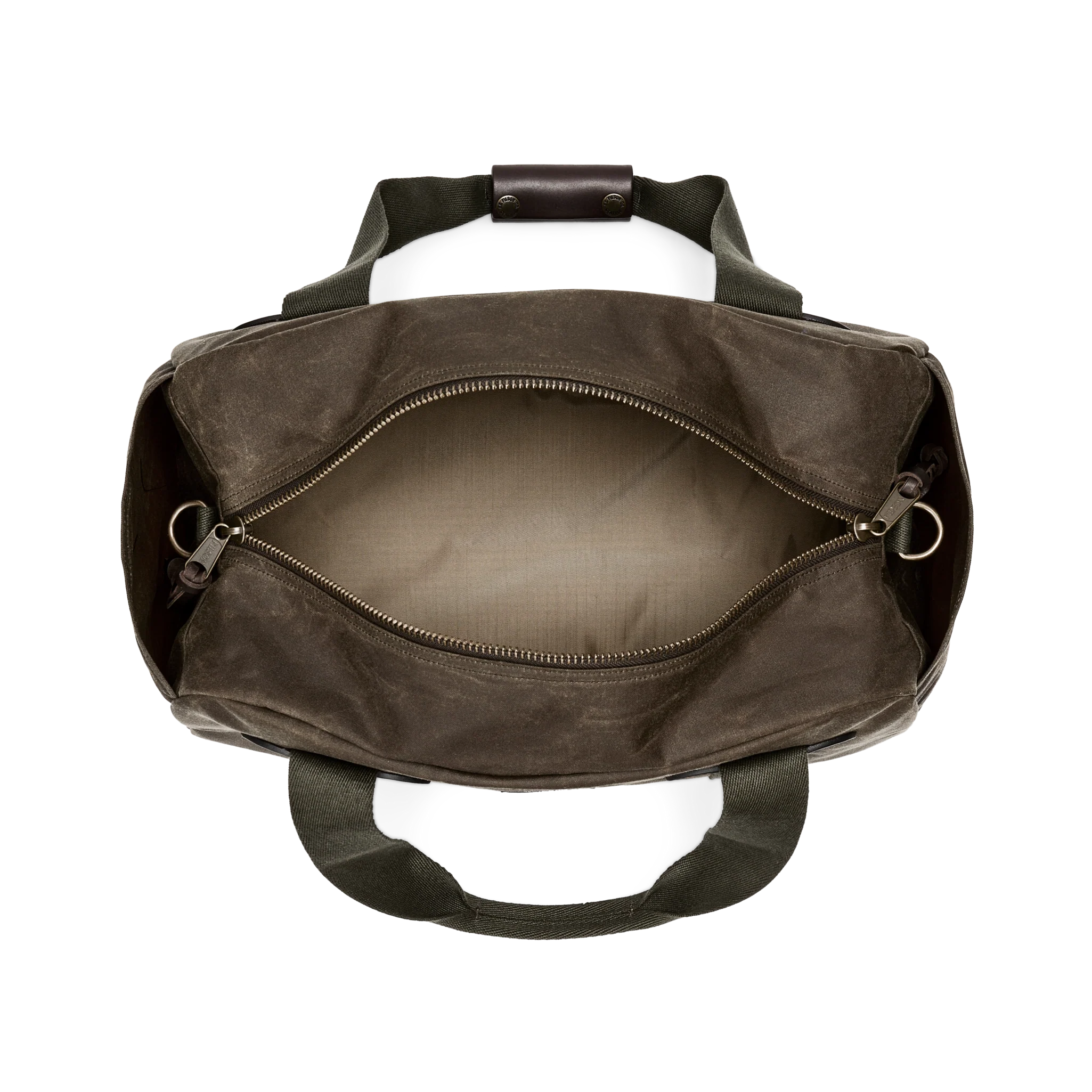 Small Tin Cloth Duffle Bag - Otter Green - Image 8