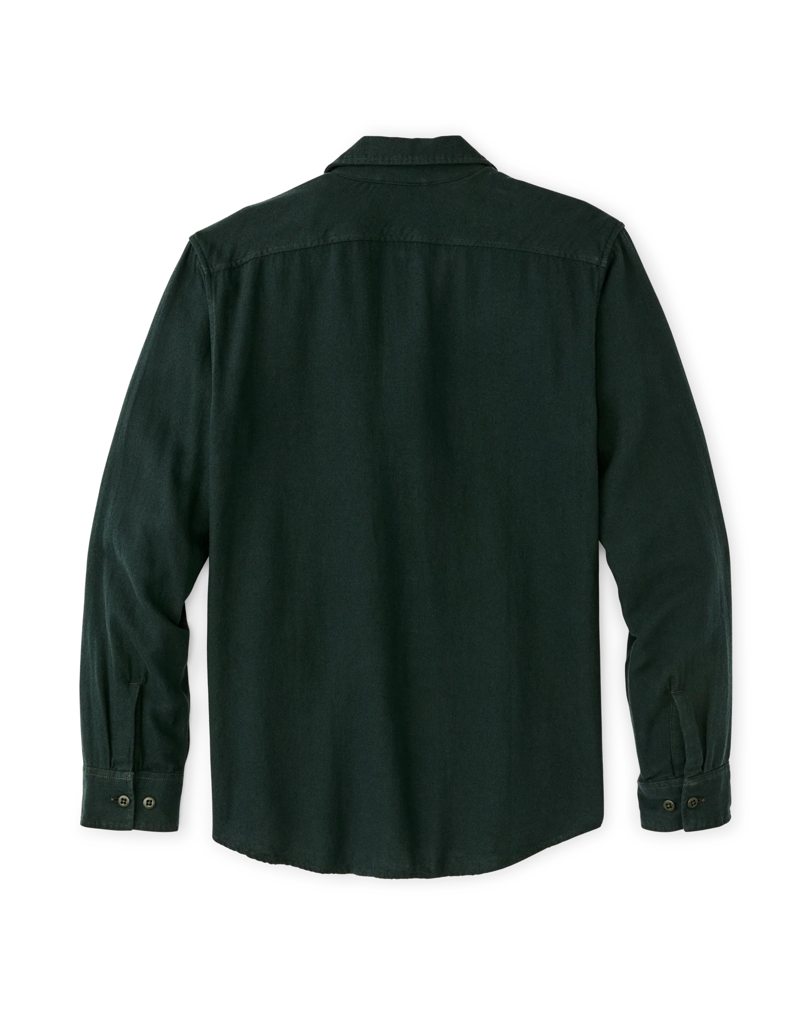 The Rangeland Flannel Shirt - Forest Green - Image 2