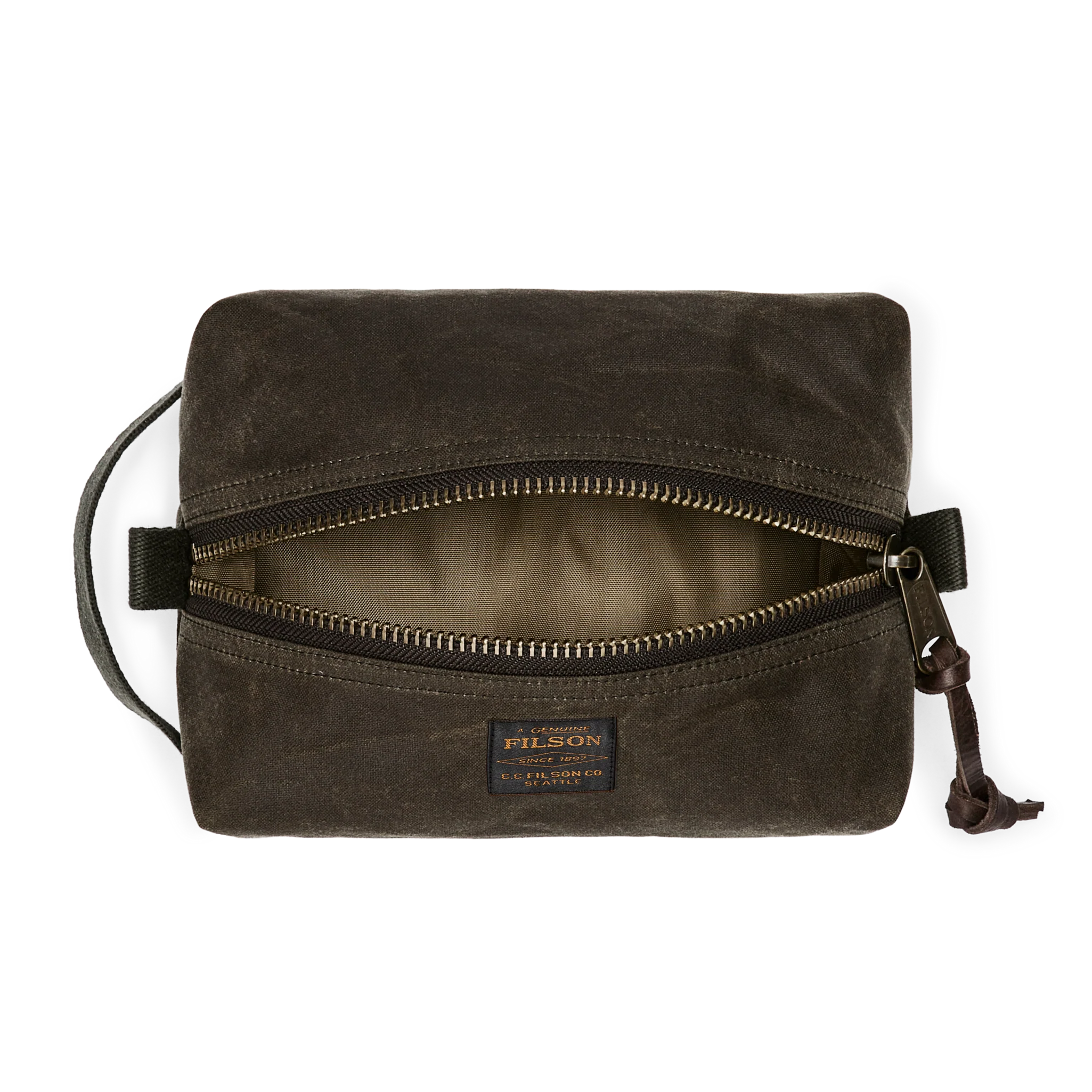 Tin Cloth Dopp Kit - Otter Green - Image 5