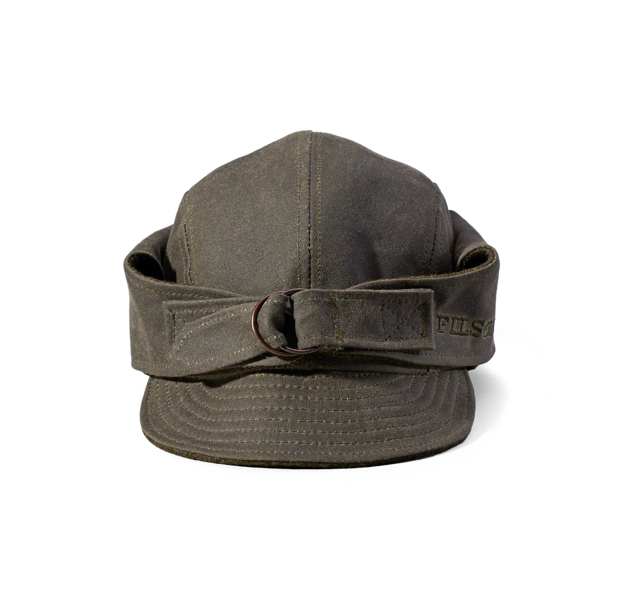 Tin Cloth Wildfowl Hat - Otter Green - Image 6