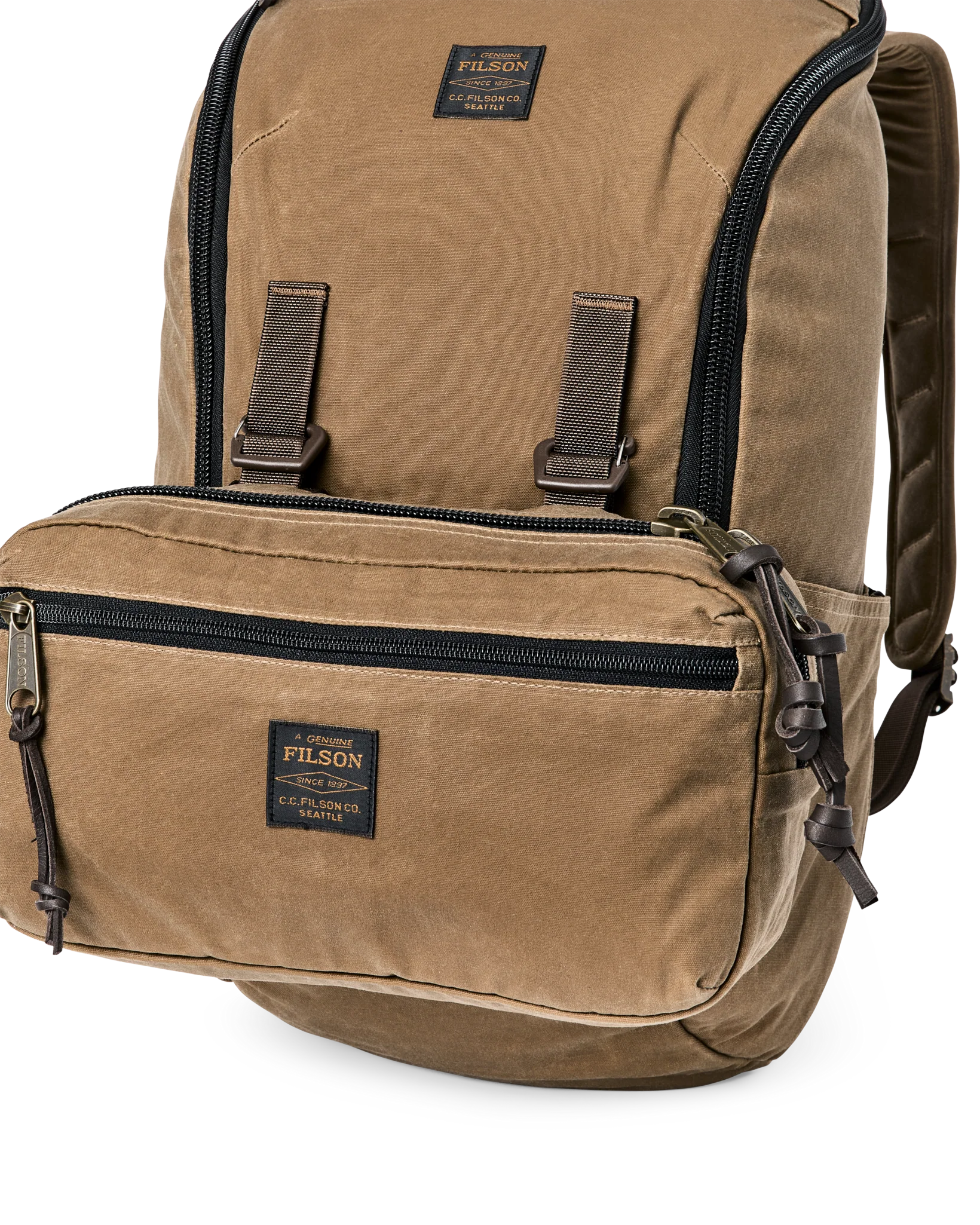 Trapper Creek 28L Backpack - Dark Tan - Image 6