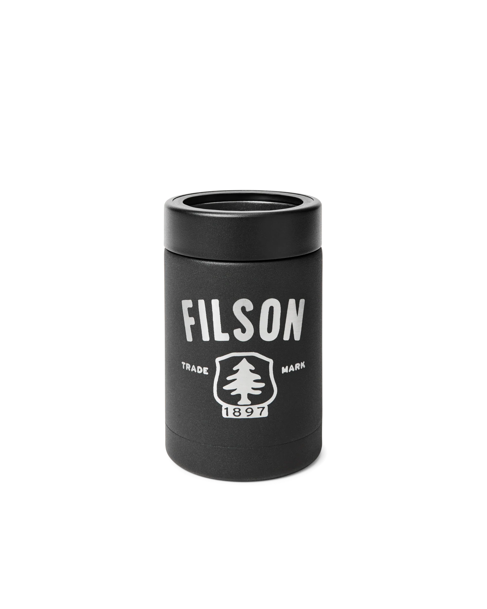 Tree Graphic Can Cooler 12-oz - Black