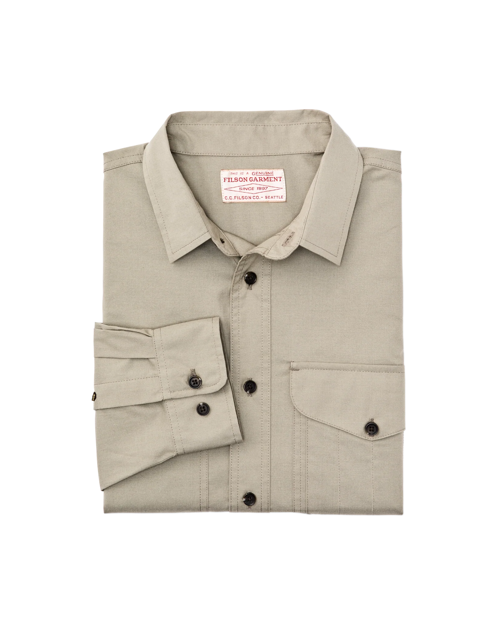 Twin Lakes Sport Shirt - Dark Clay - Image 8