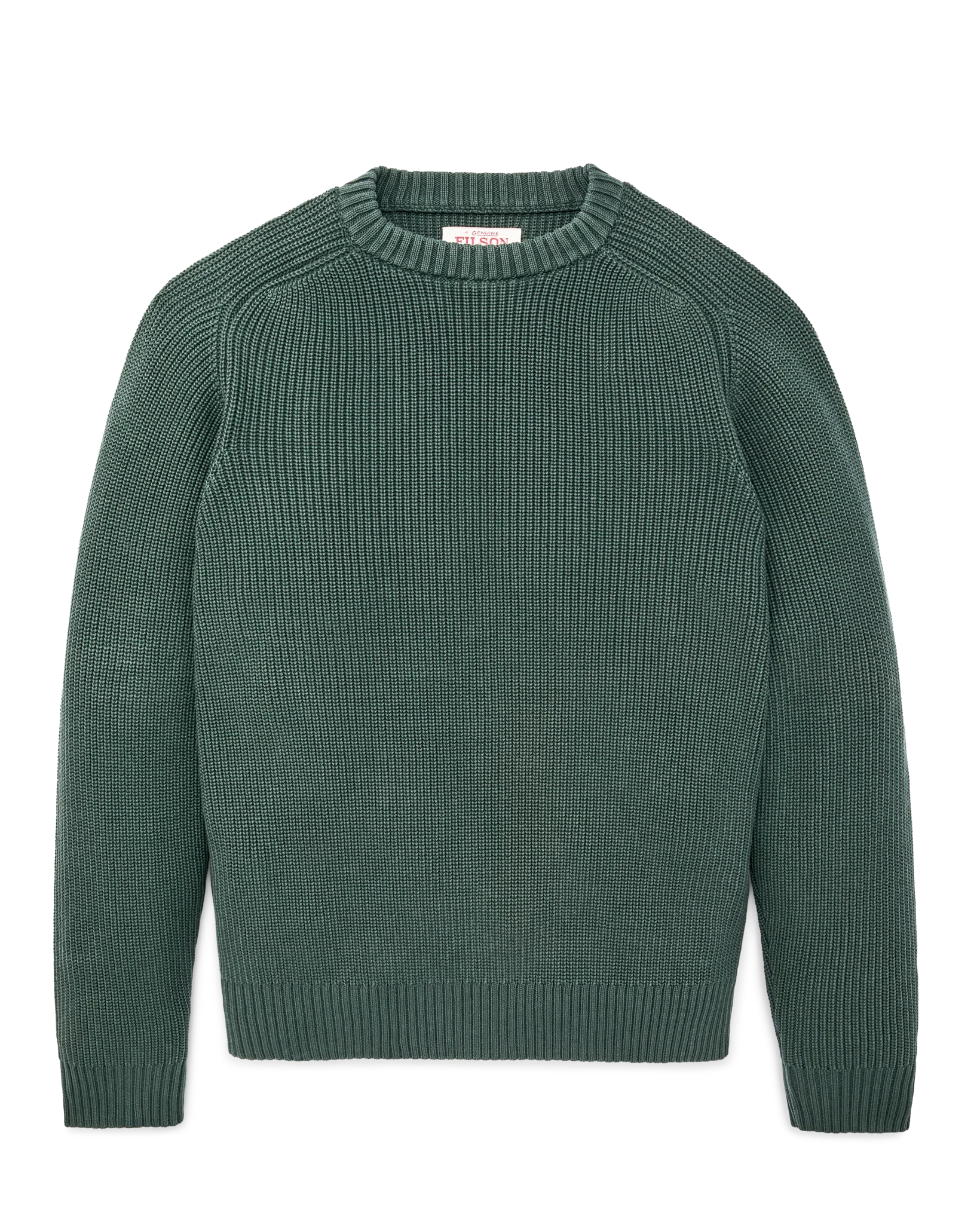 Vintage Cotton Crewneck Sweater - Juniper - Image 4