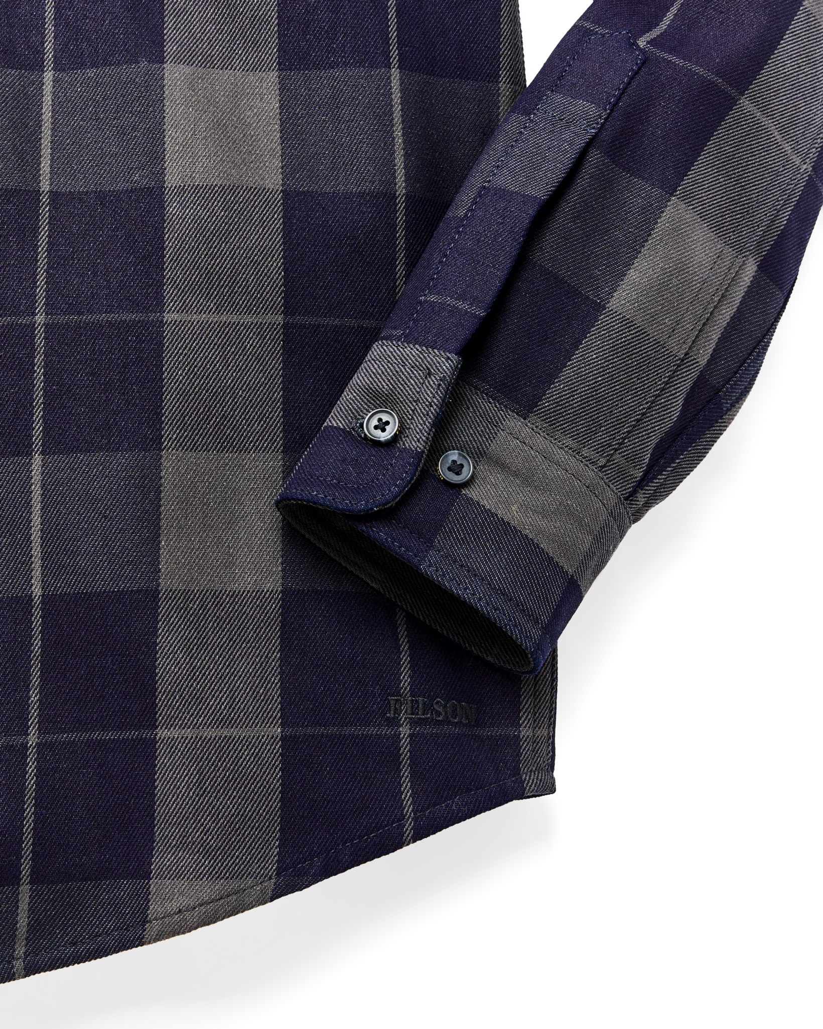 Vintage Wash Alaskan Guide Shirt - Indigo / Faded Black - Image 7