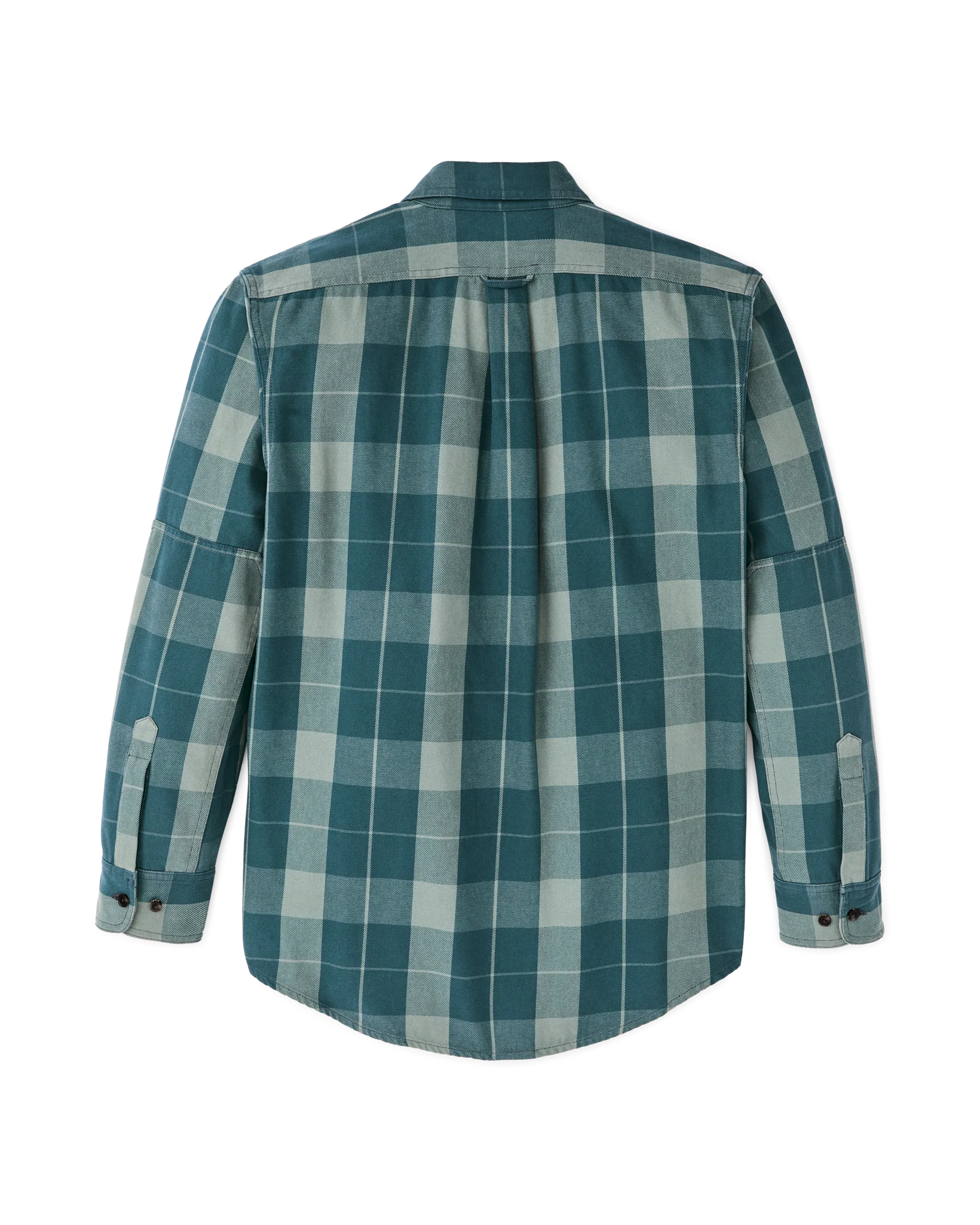 Vintage Wash Alaskan Guide Shirt - Jasper / Dark Teal Plaid - Image 5