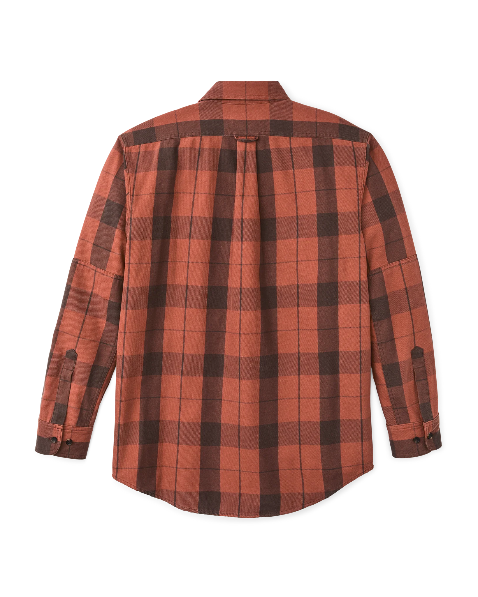 Vintage Wash Alaskan Guide Shirt - Sequoia / Dark Bown Plaid - Image 5