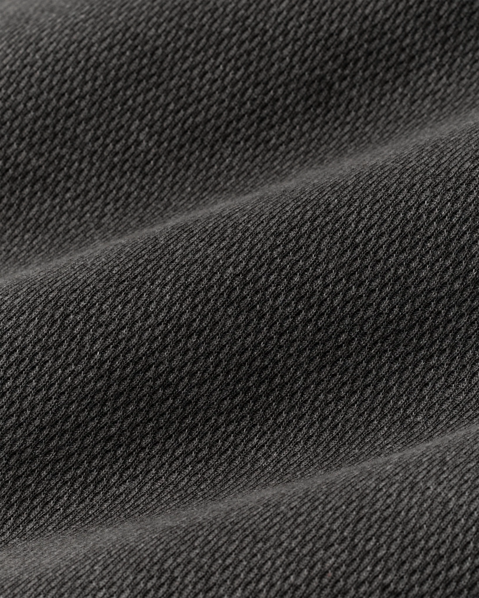Waffle Knit Henley - Charcoal - Image 6