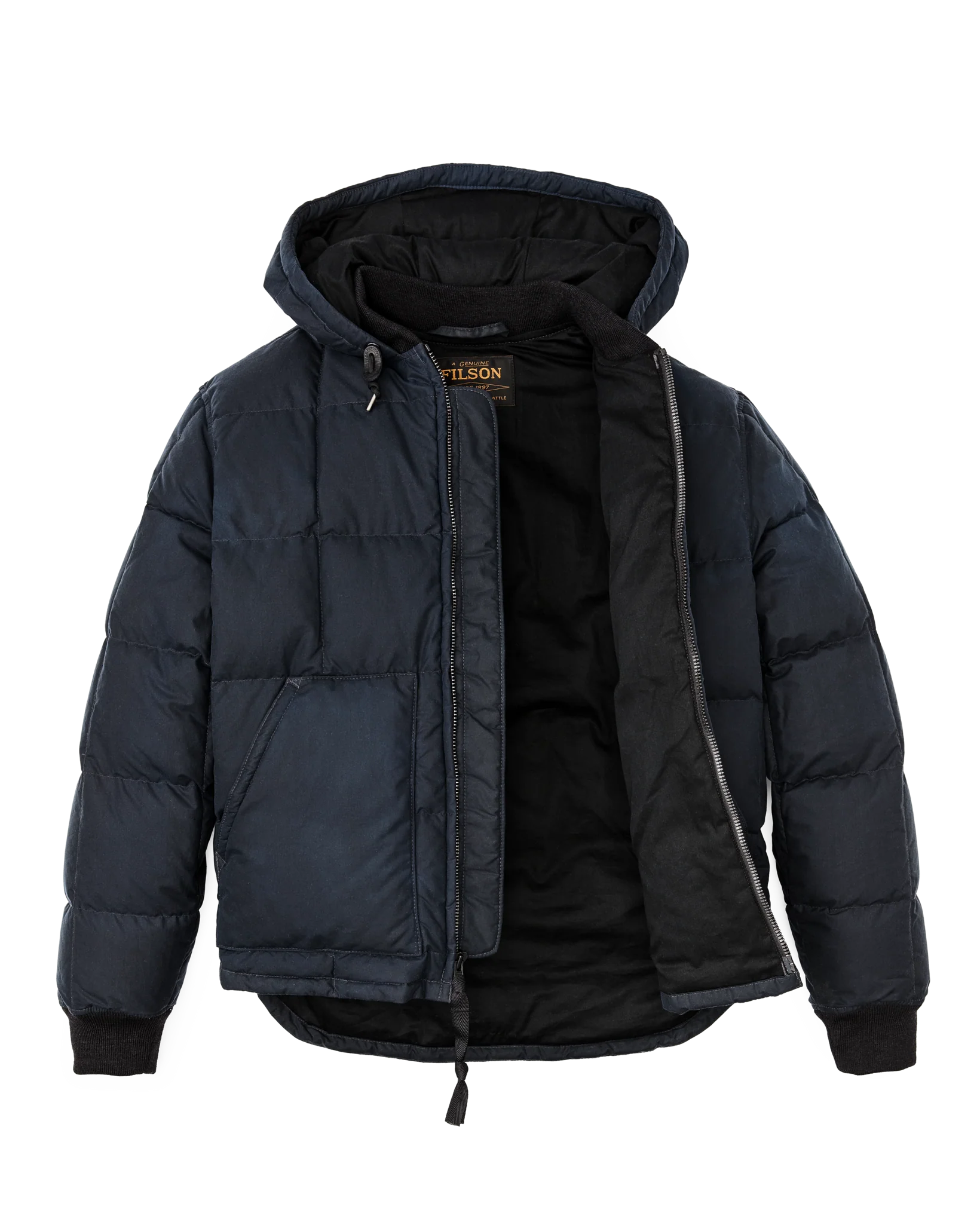 Waxed Down Jacket - Night Sky - Image 8