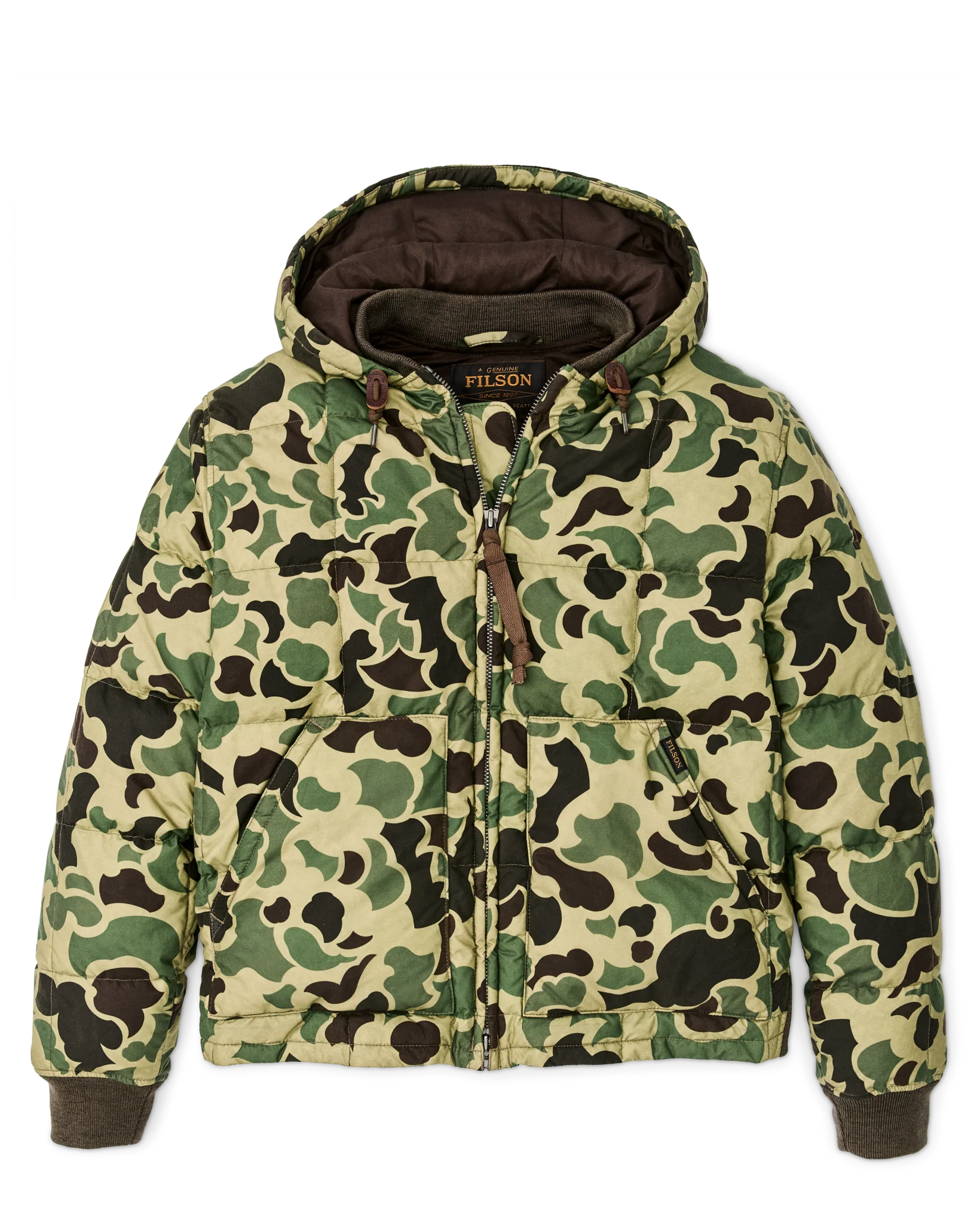 Waxed Down Jacket - Tundra Shrub Camo - Image 4