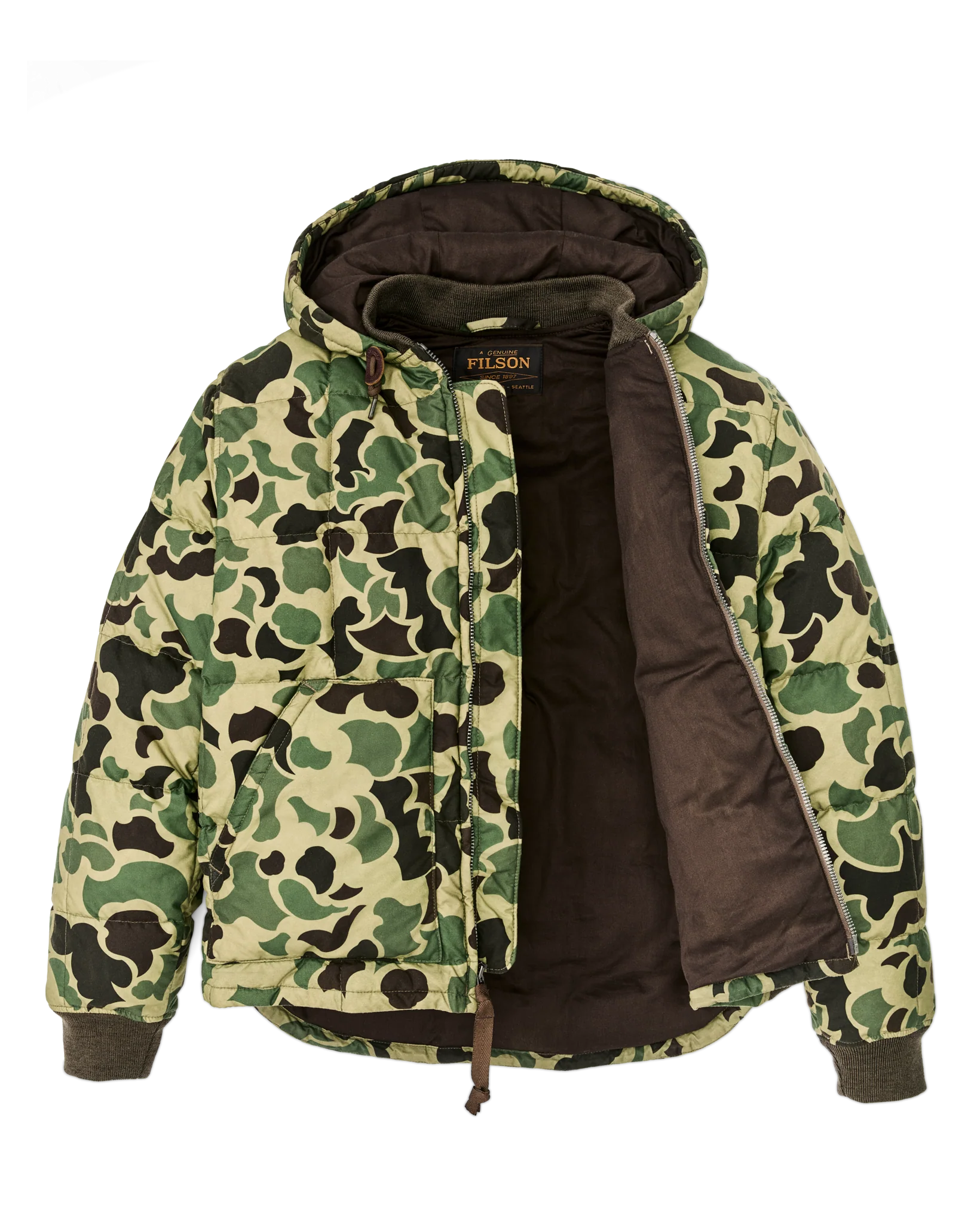Waxed Down Jacket - Tundra Shrub Camo - Image 6
