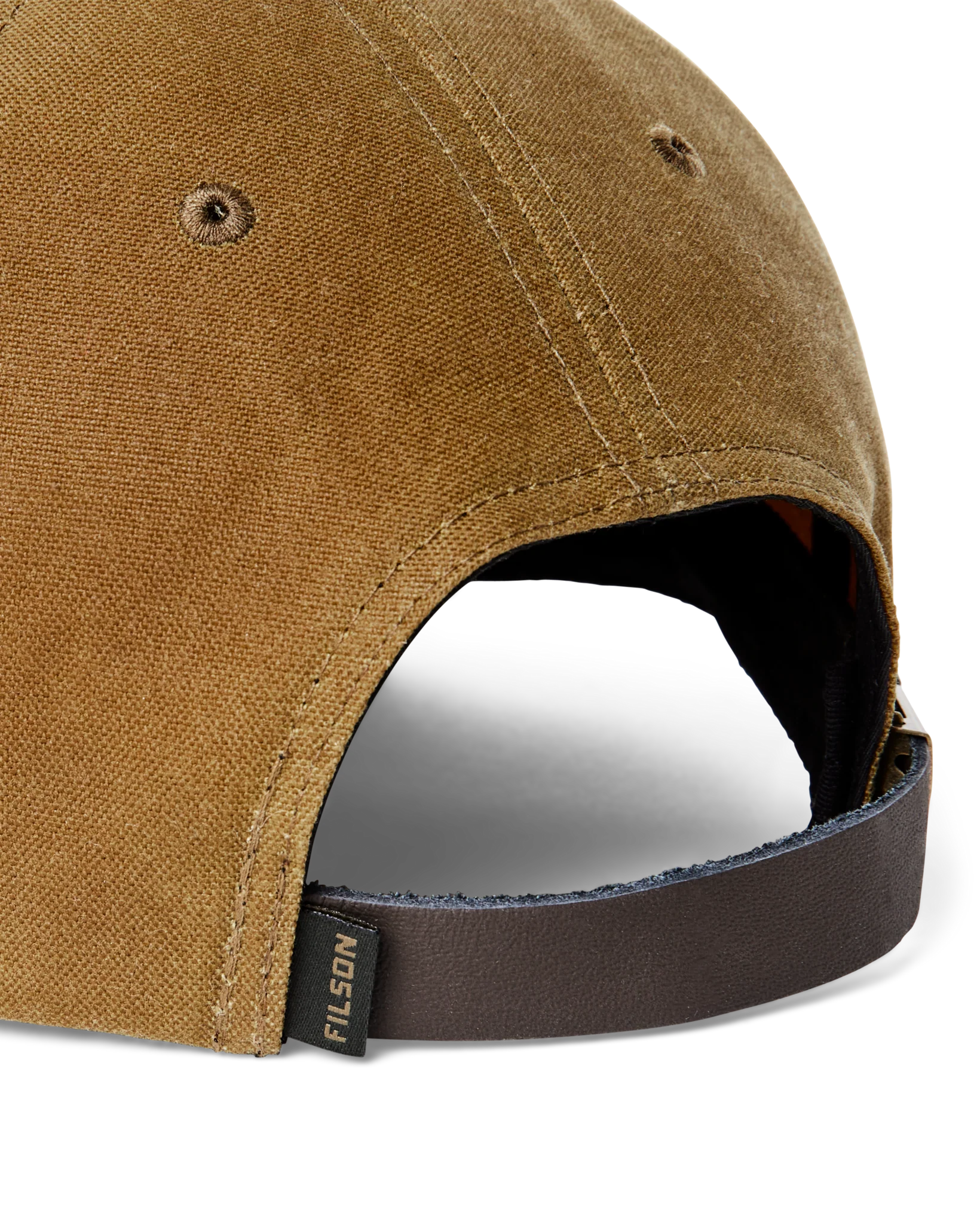 Waxed Logger Cap - Dark Khaki - Image 3