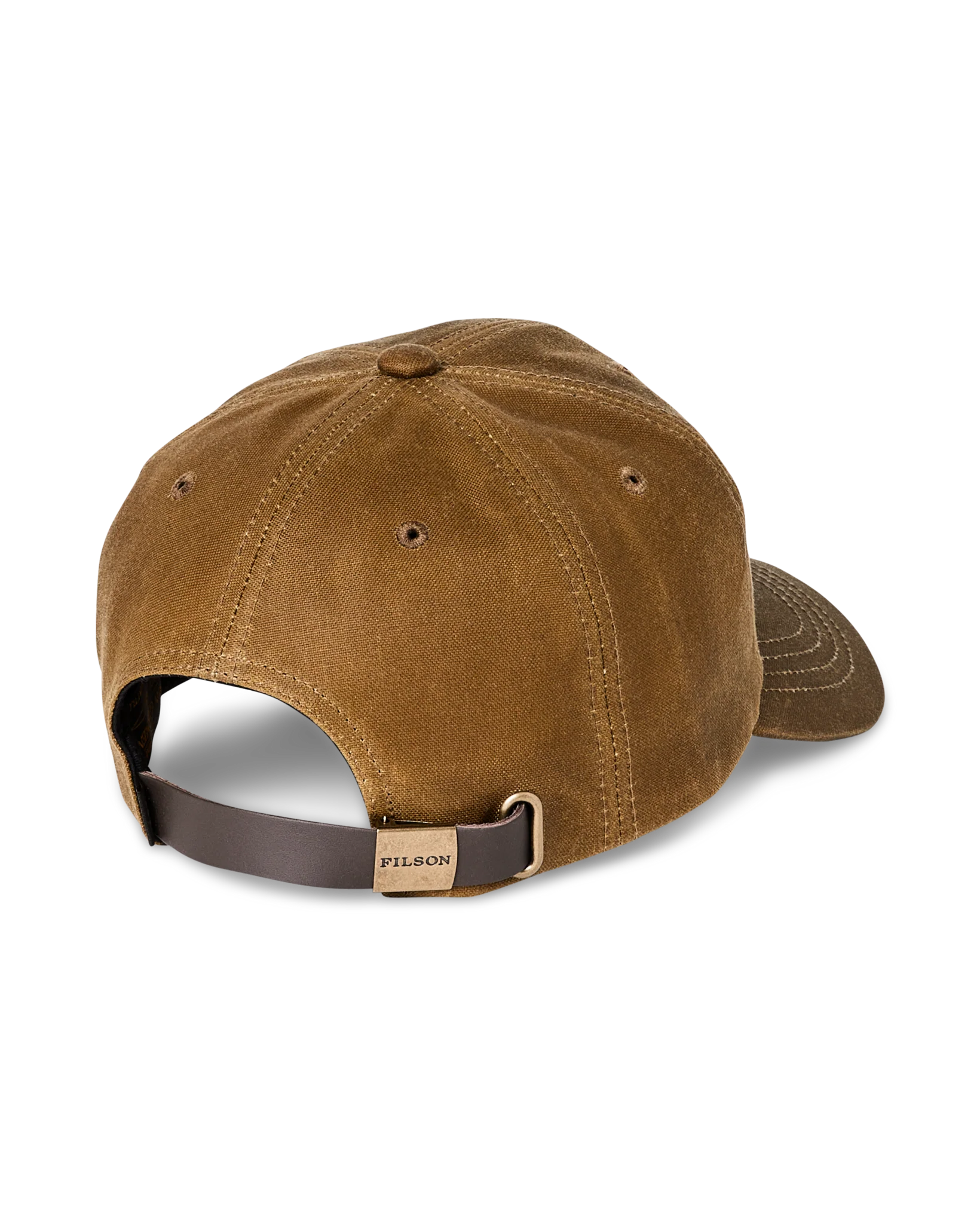 Waxed Low-profile Logger Cap - Dark Khaki - Image 2