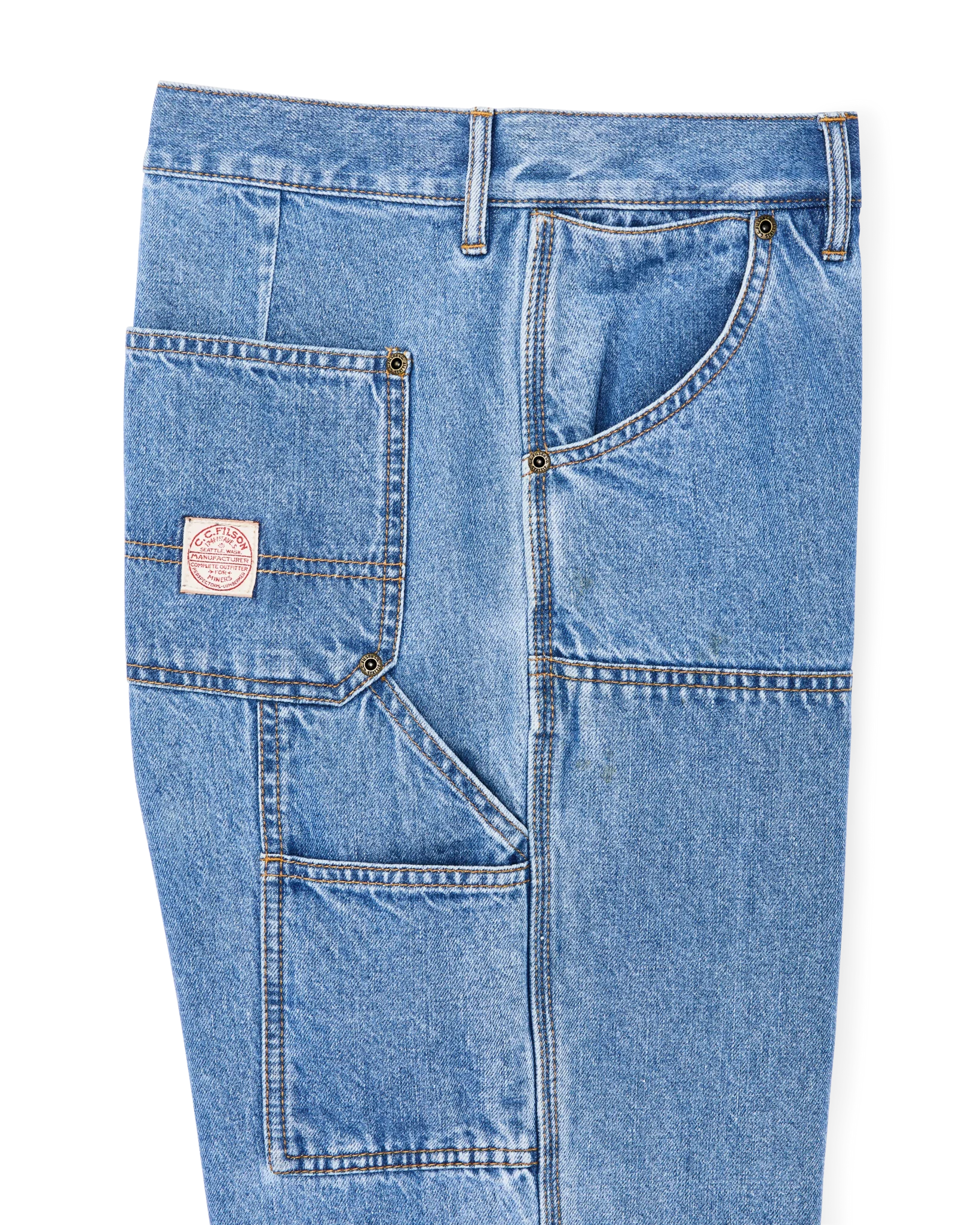 Women's 11-oz. Work Jeans - Medium Indigo - Image 10