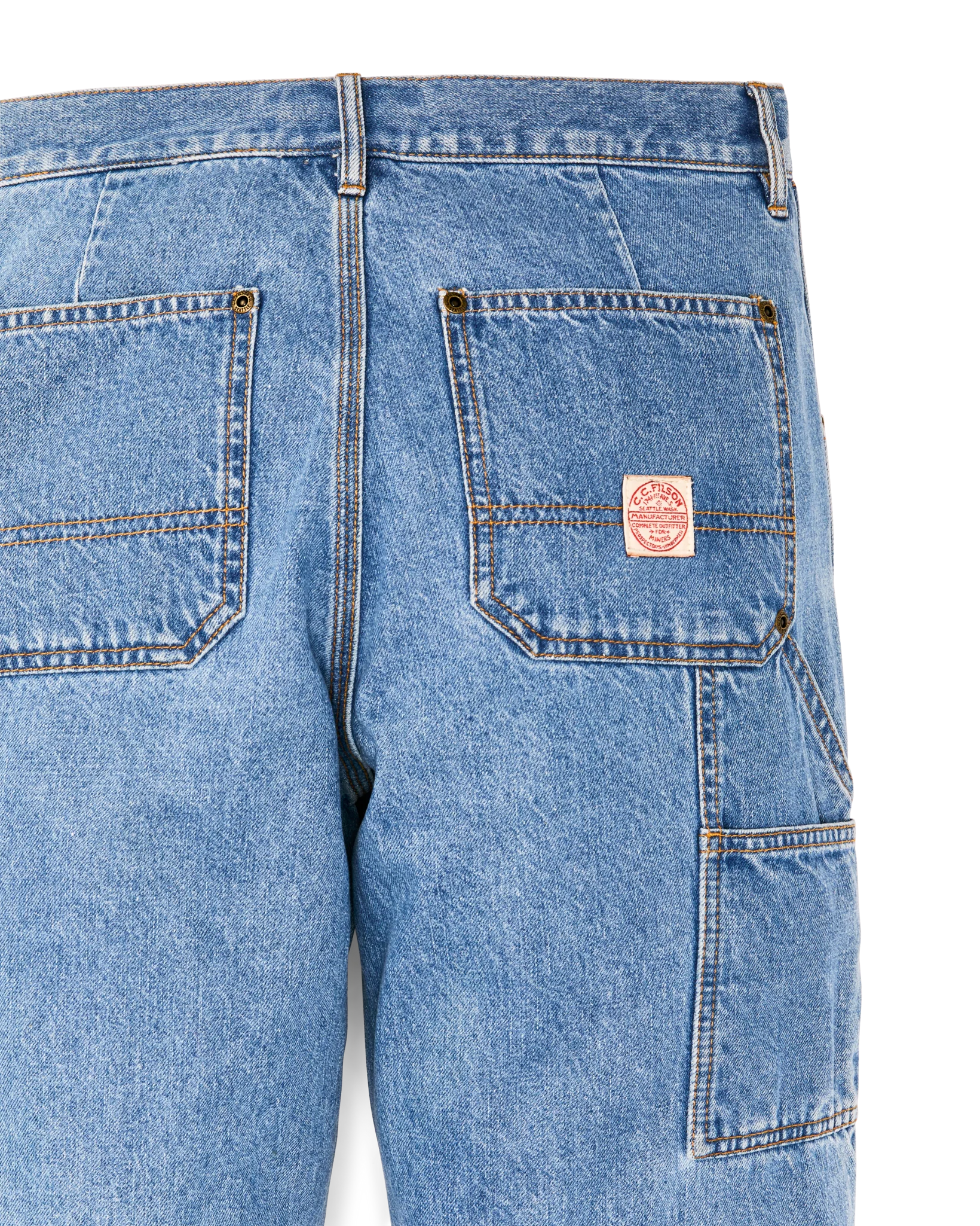 Women's 11-oz. Work Jeans - Medium Indigo - Image 8