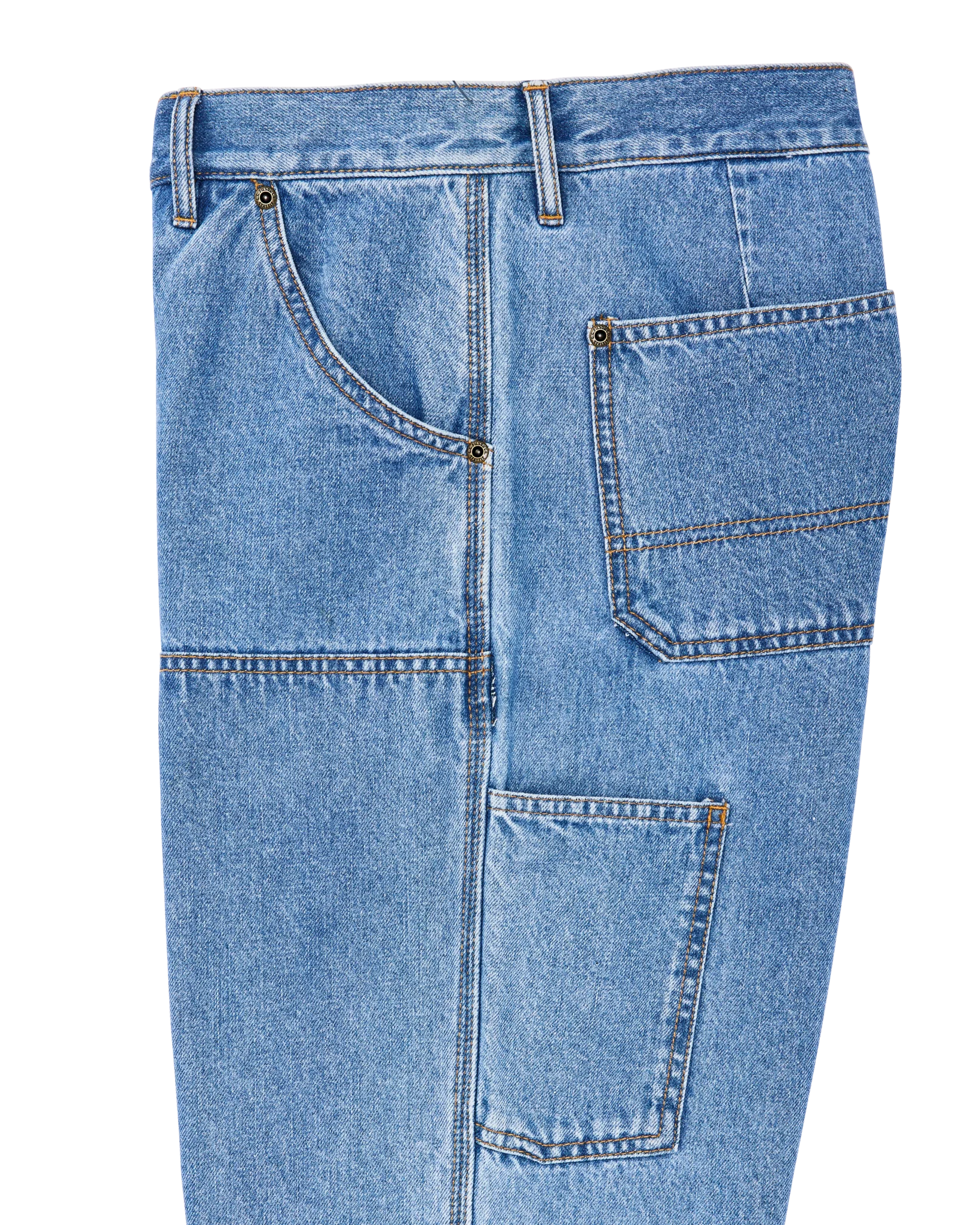 Women's 11-oz. Work Jeans - Medium Indigo - Image 9