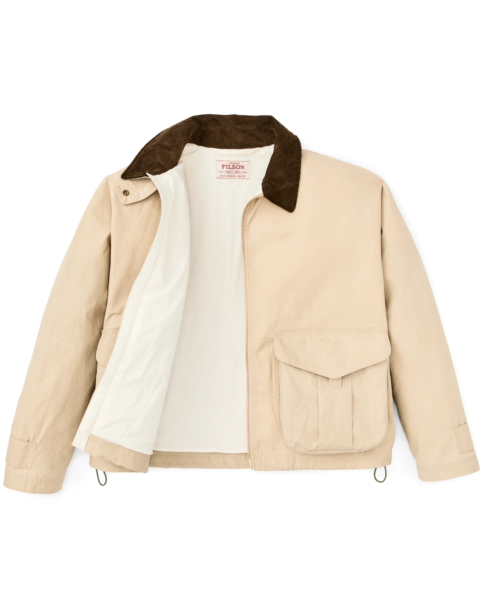 Women's Dry Wax Short Work Jacket - Quail Tan - Image 4