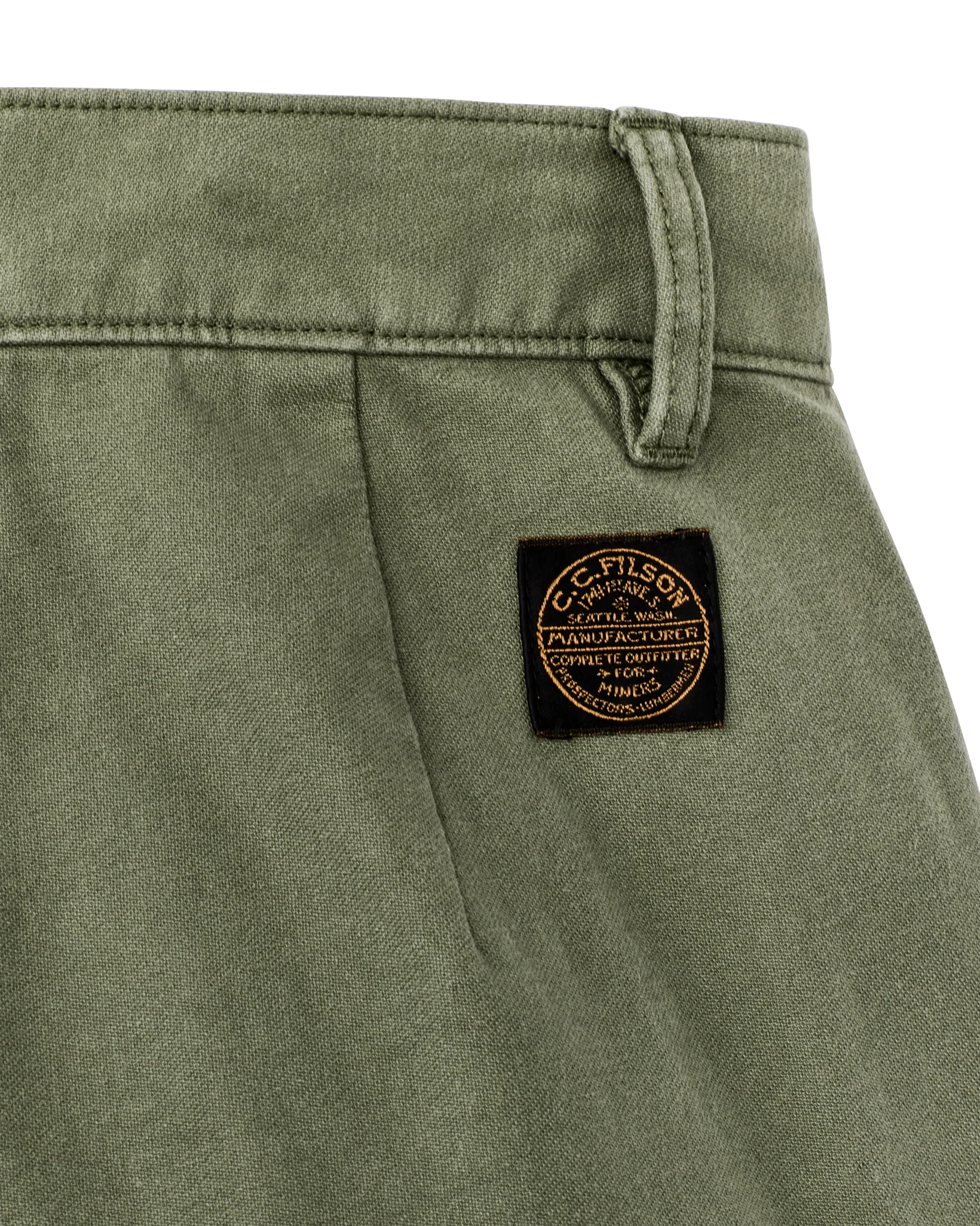 Women's Field Camp Shorts - Army Green - Image 3