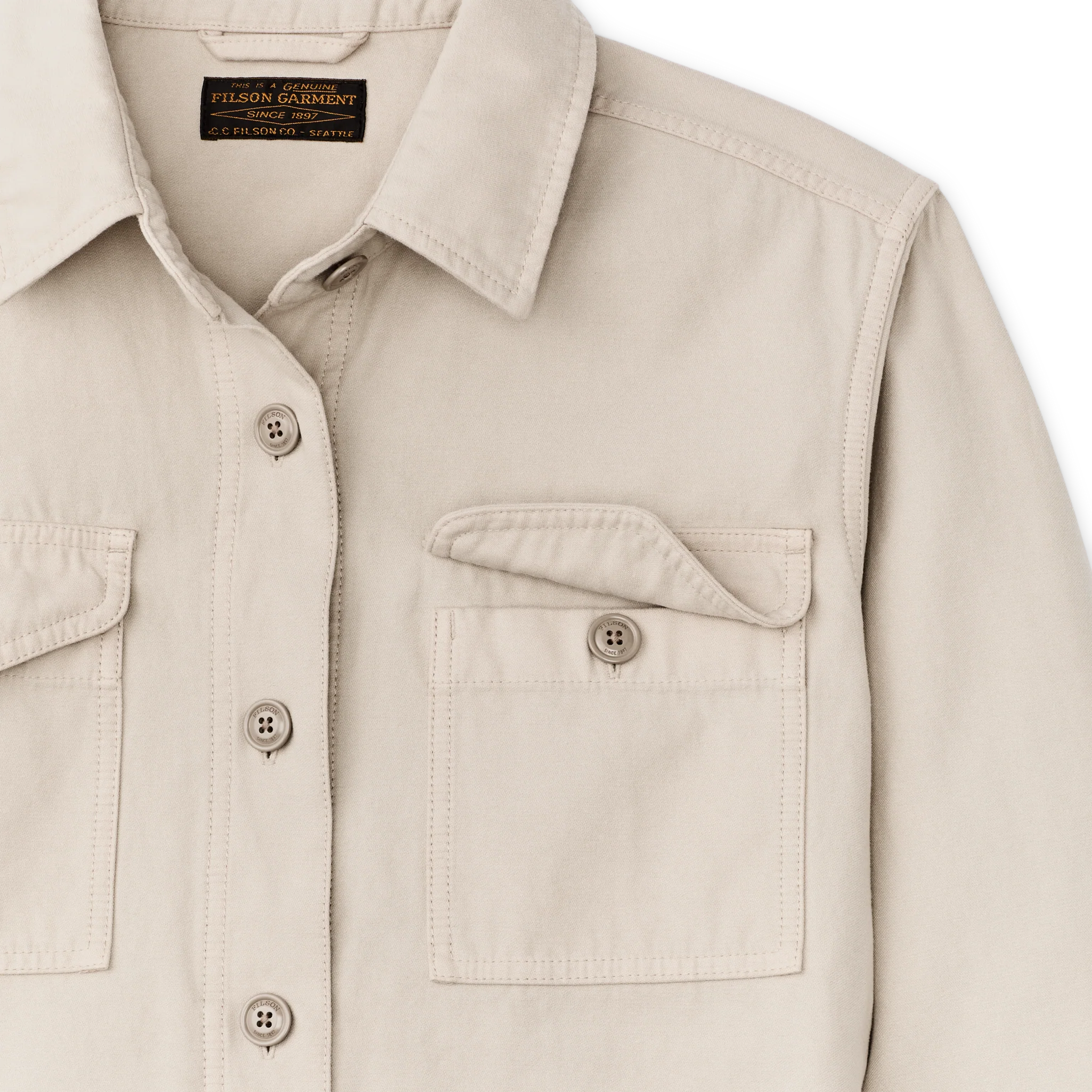 Women's Field Jac-shirt - Feather Gray - Image 4