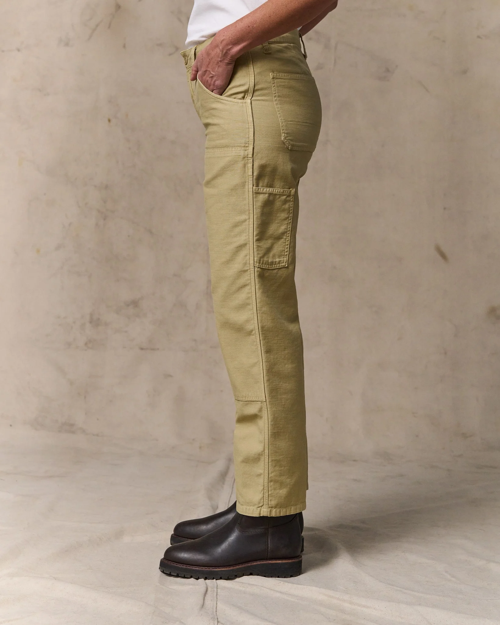 Women's Field Double-Front Pants - Antique Khaki - Image 3