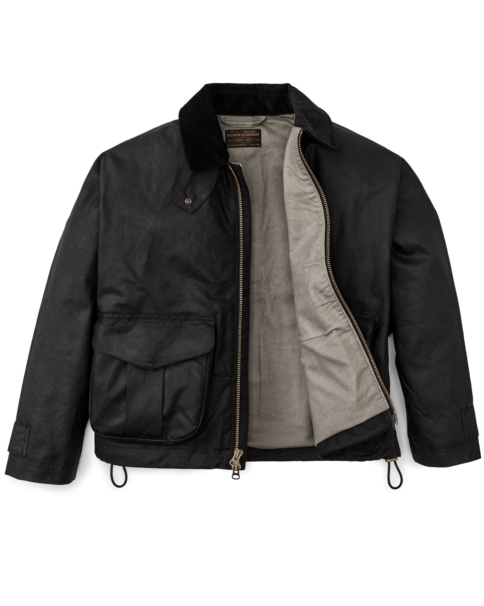 Women's Shelter Cloth Short Work Jacket - Black - Image 3