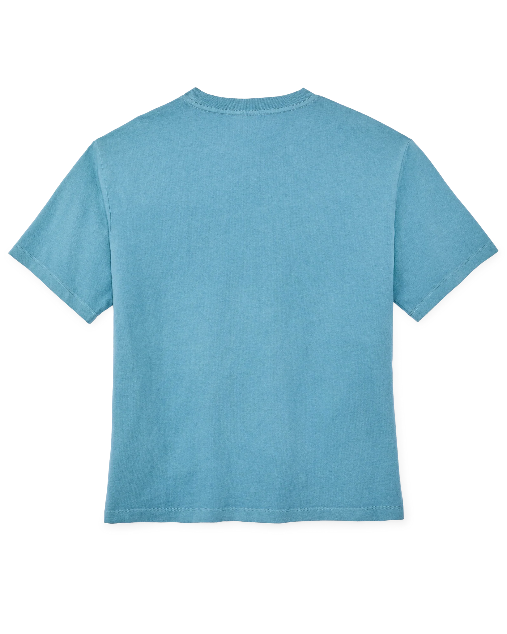 Women's Short Sleeve Pocket Tee - Storm Blue - Image 2