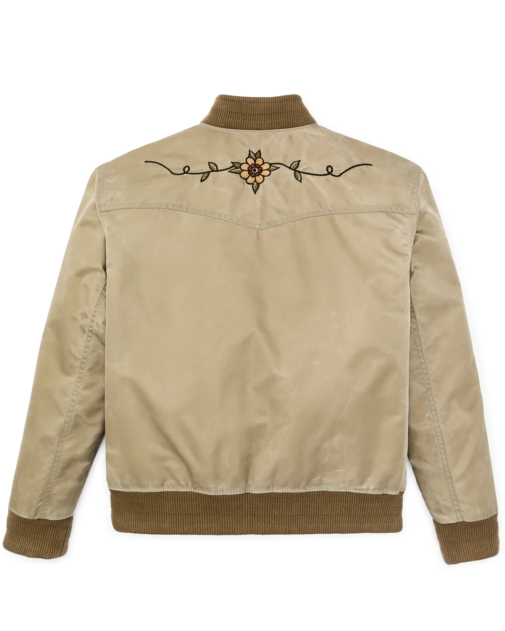 Women's Western Satin Jacket - Silver Sage - Image 6