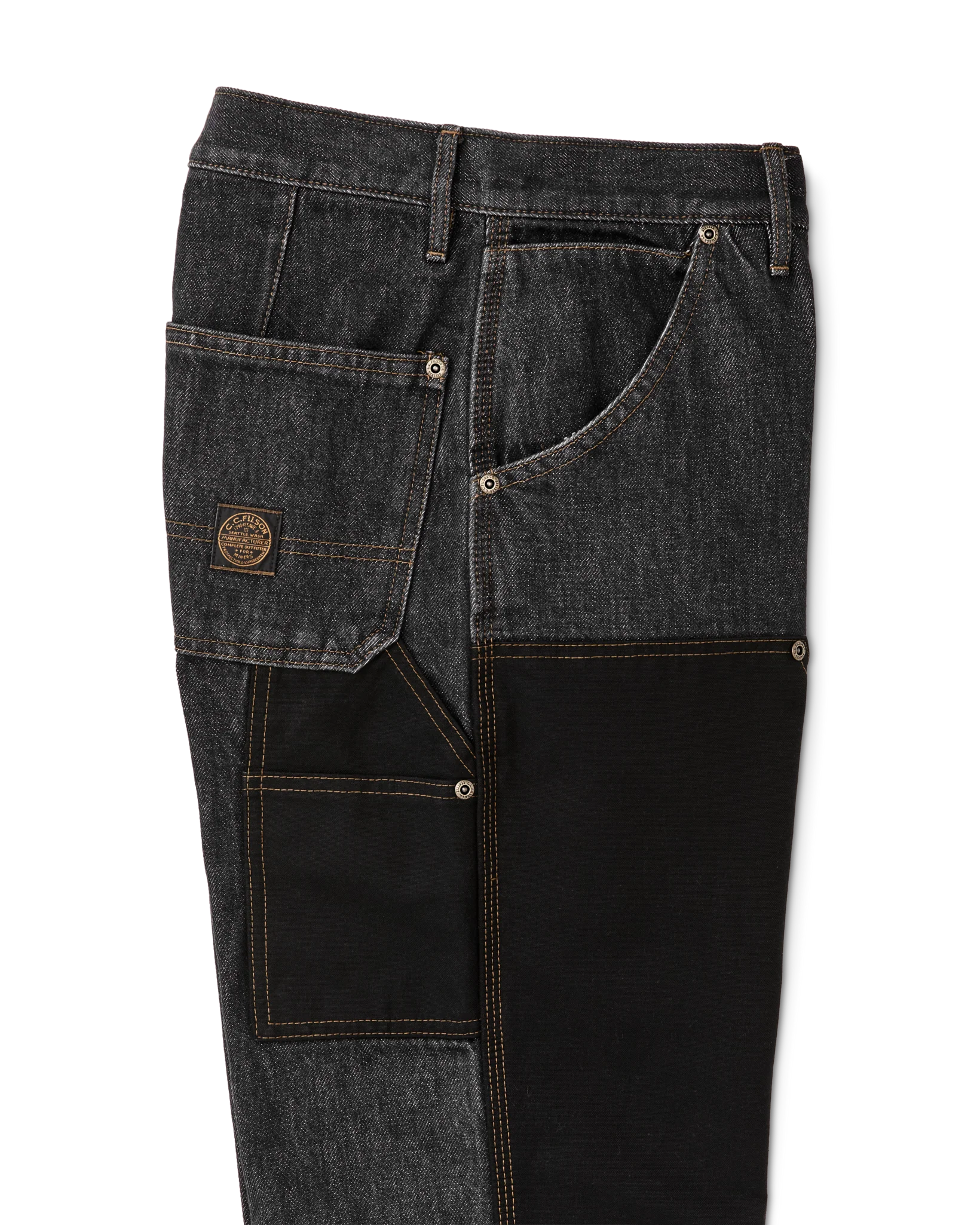 Women's 13-oz. Work Jeans - Rinse Black - Image 4
